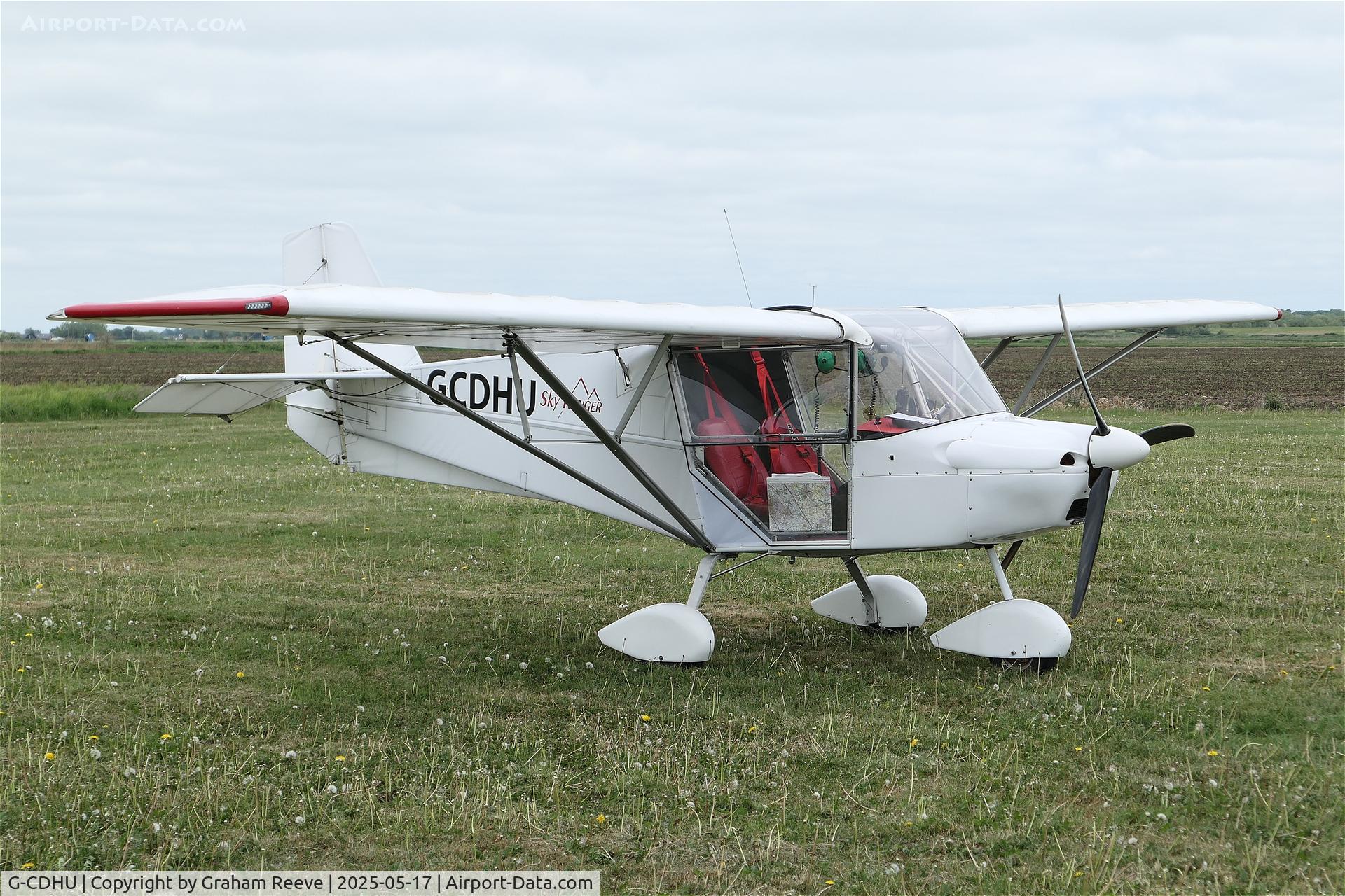 G-CDHU, 2005 Best Off Skyranger 912(2) C/N BMAA/HB/444, Parked at Sutton Meadows.