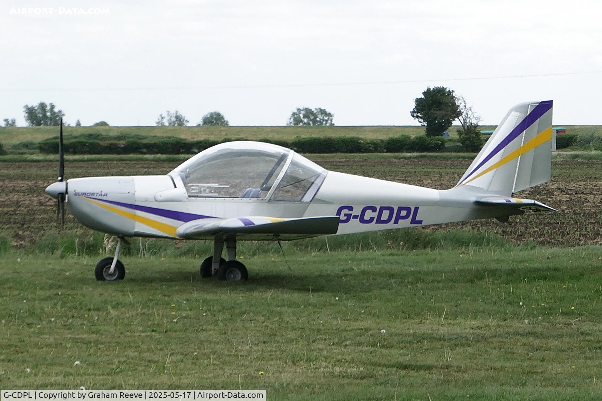 G-CDPL, 2005 Cosmik EV-97 TeamEurostar UK C/N 2207, Parked at Sutton Meadows.
