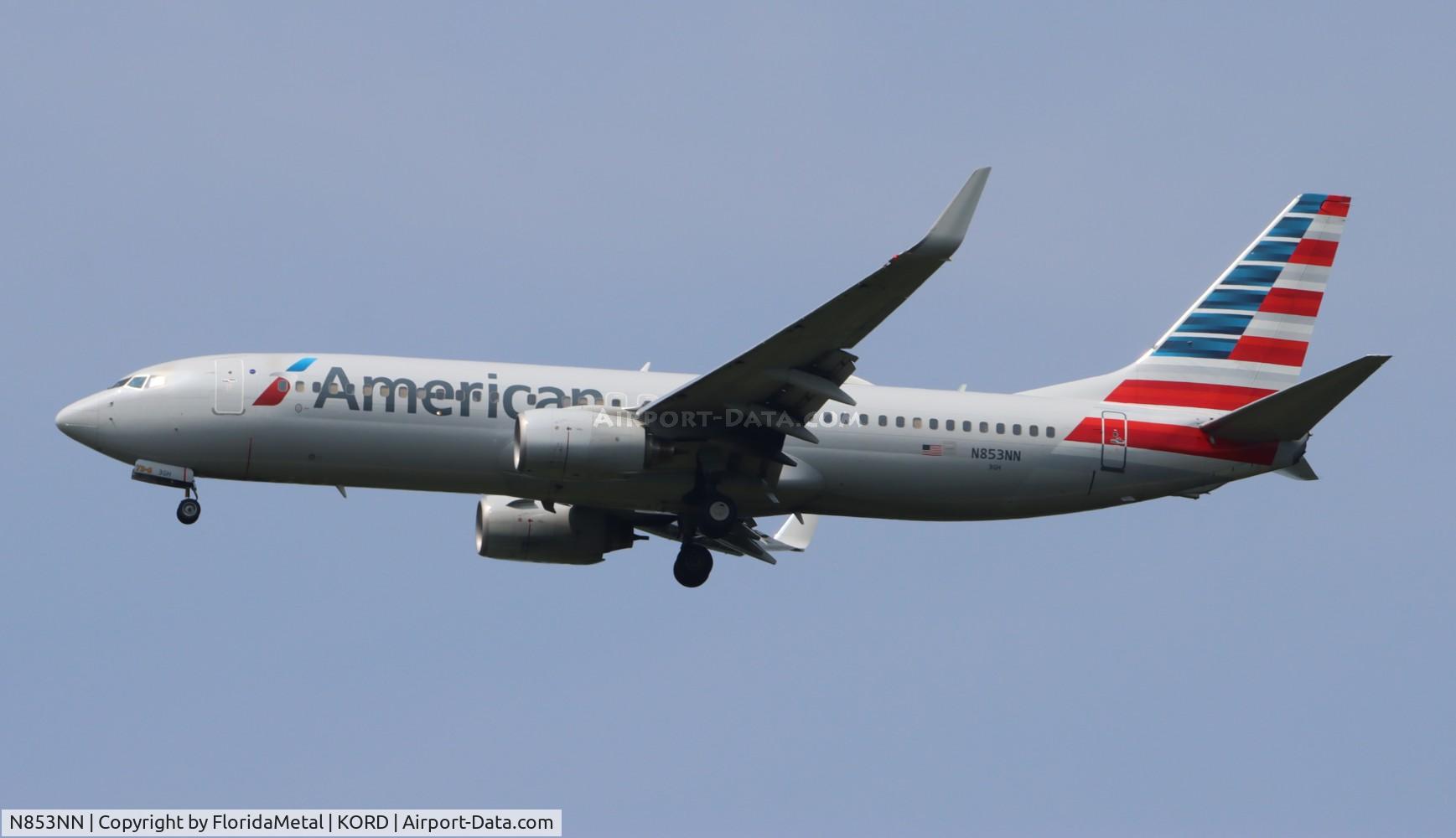 N853NN, 2010 Boeing 737-823 C/N 31105, AAL 738 zx tpa-ord