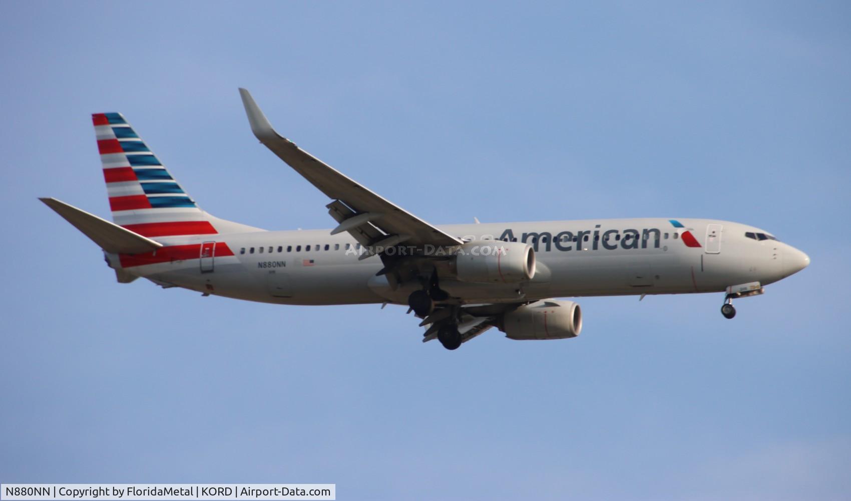 N880NN, 2011 Boeing 737-823 C/N 40769, AAL 738 zx sjd, mmsd-ord