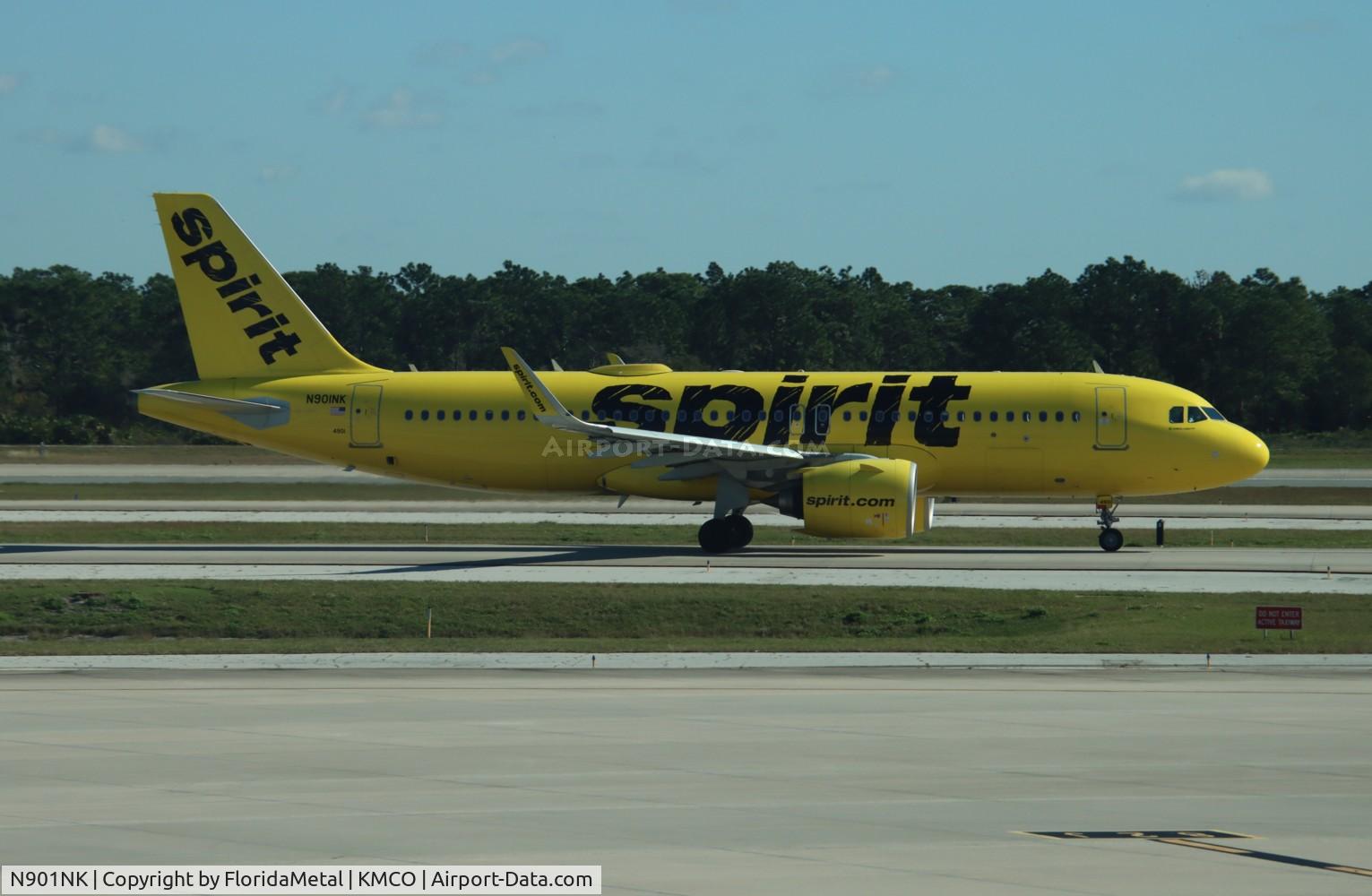N901NK, 2015 Airbus A320-271NEO C/N 6833, NKS A32N zx mco-lga