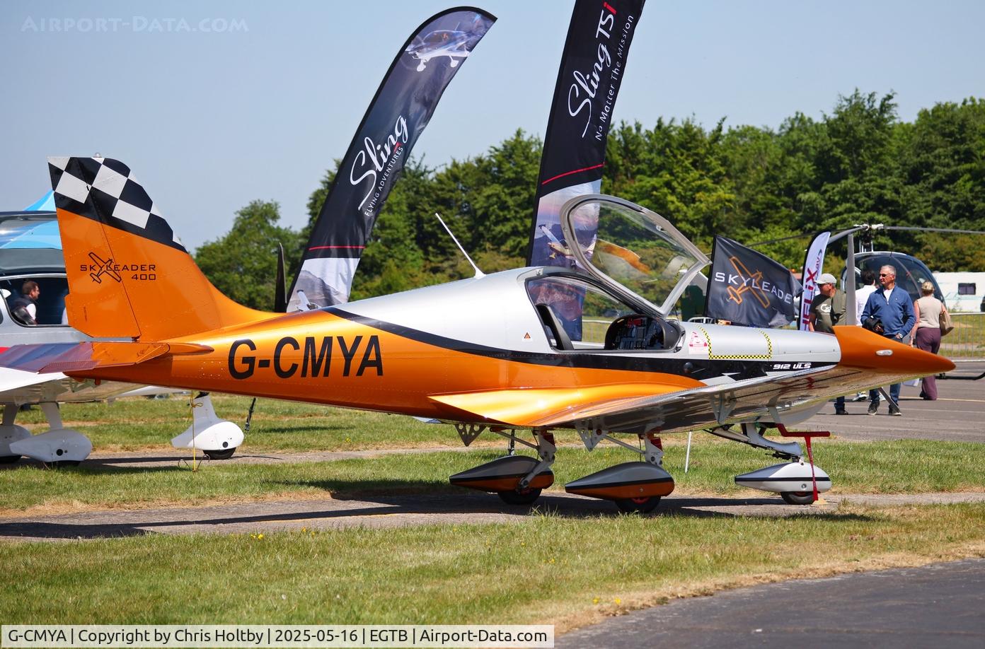 G-CMYA, 2024 Air Operation Technologies JA-400 Skyleader 400 C/N 4 347 395d, At the Air-Britain Fly-in High Wycombe Air Park 2025