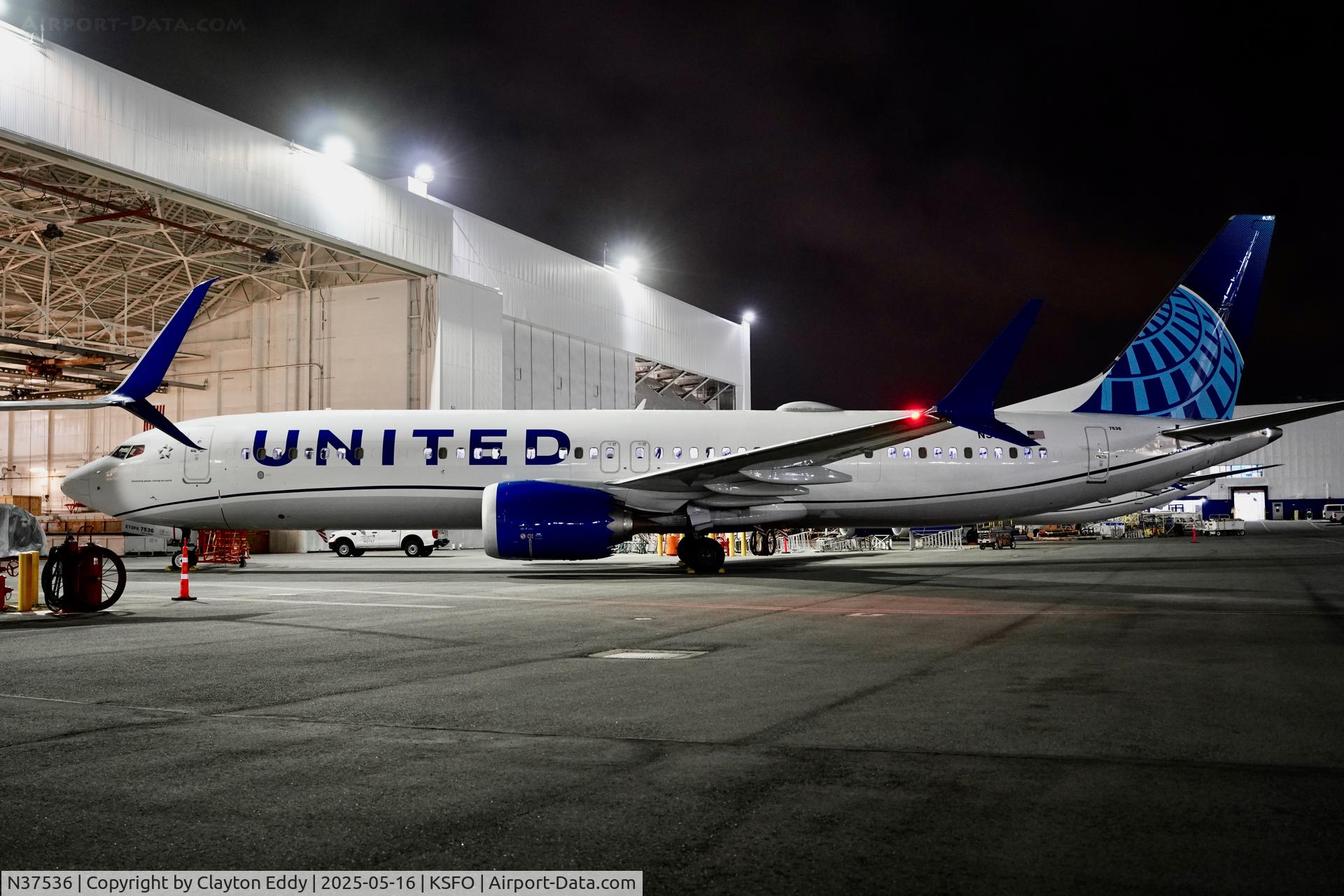 N37536, 2022 Boeing 737-9 MAX C/N 66606/8330, SFO 2025