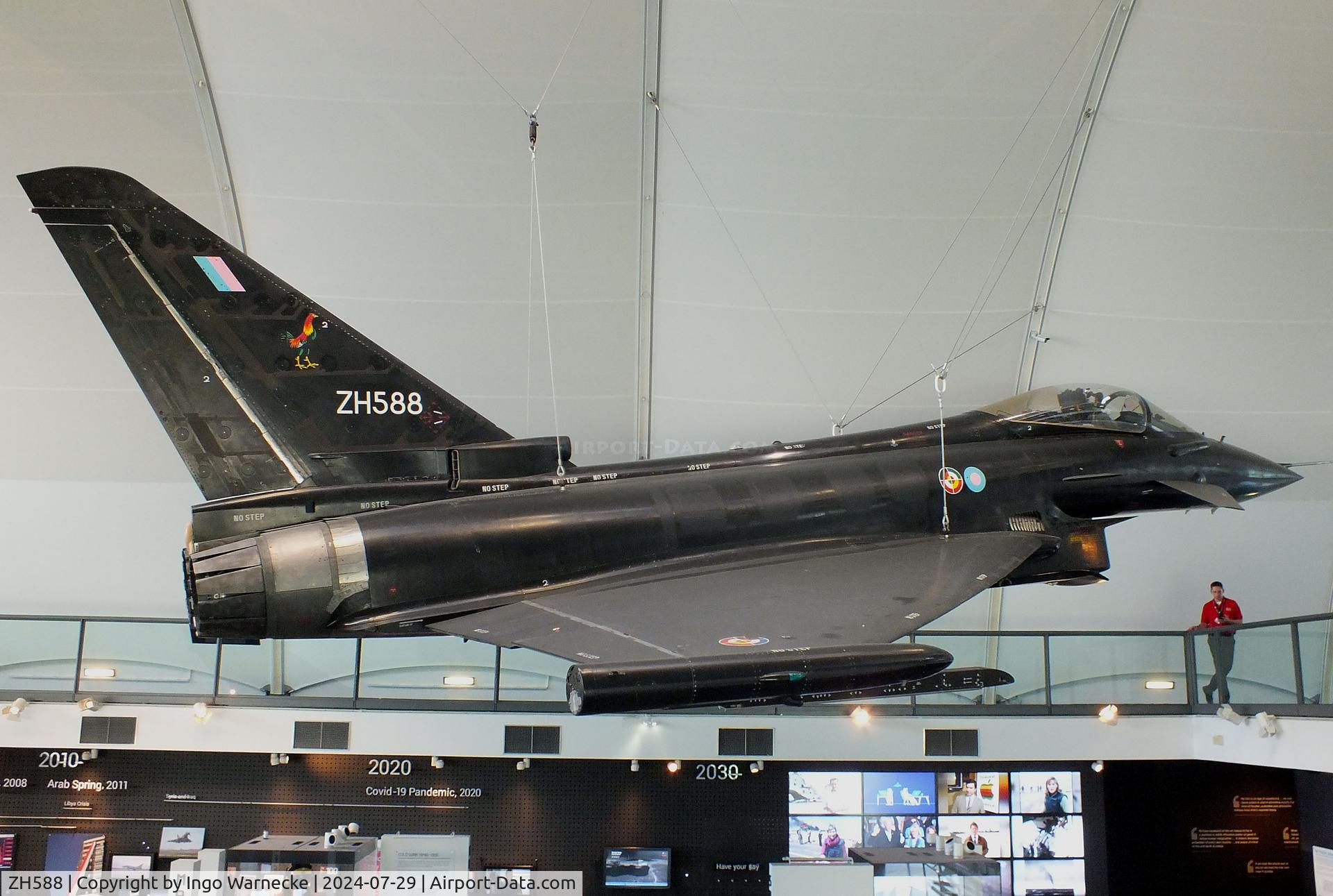 ZH588, 1994 Eurofighter EF-2000 Typhoon DA2 C/N DA2, Eurofighter EF2000 Typhoon at the RAF Museum Hendon