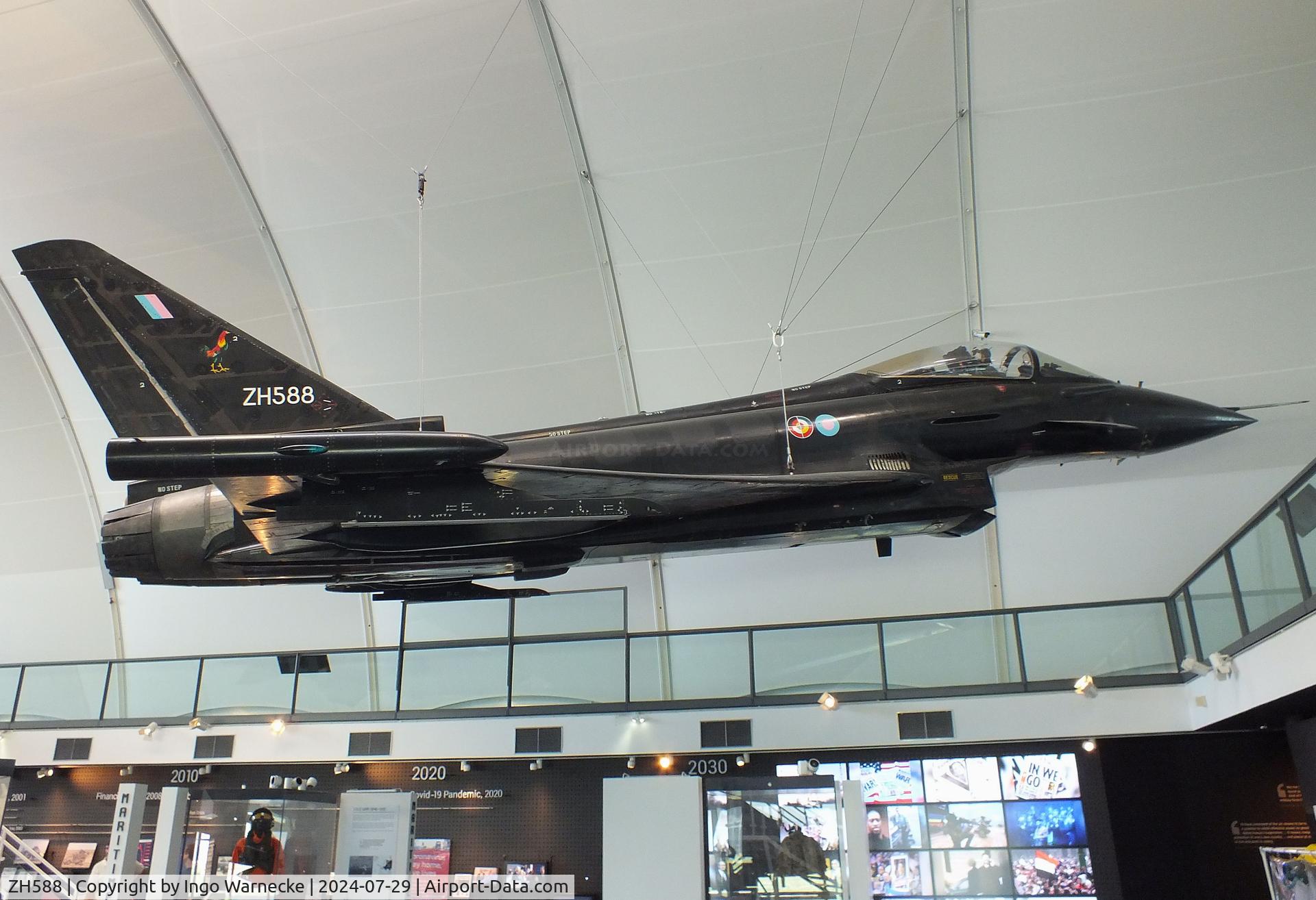 ZH588, 1994 Eurofighter EF-2000 Typhoon DA2 C/N DA2, Eurofighter EF2000 Typhoon at the RAF Museum Hendon