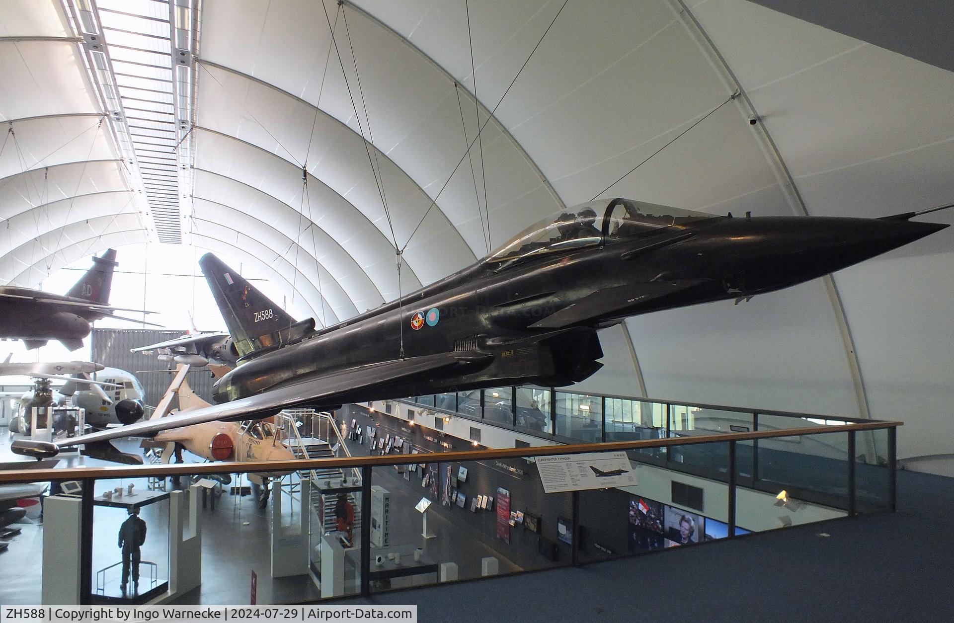 ZH588, 1994 Eurofighter EF-2000 Typhoon DA2 C/N DA2, Eurofighter EF2000 Typhoon at the RAF Museum Hendon