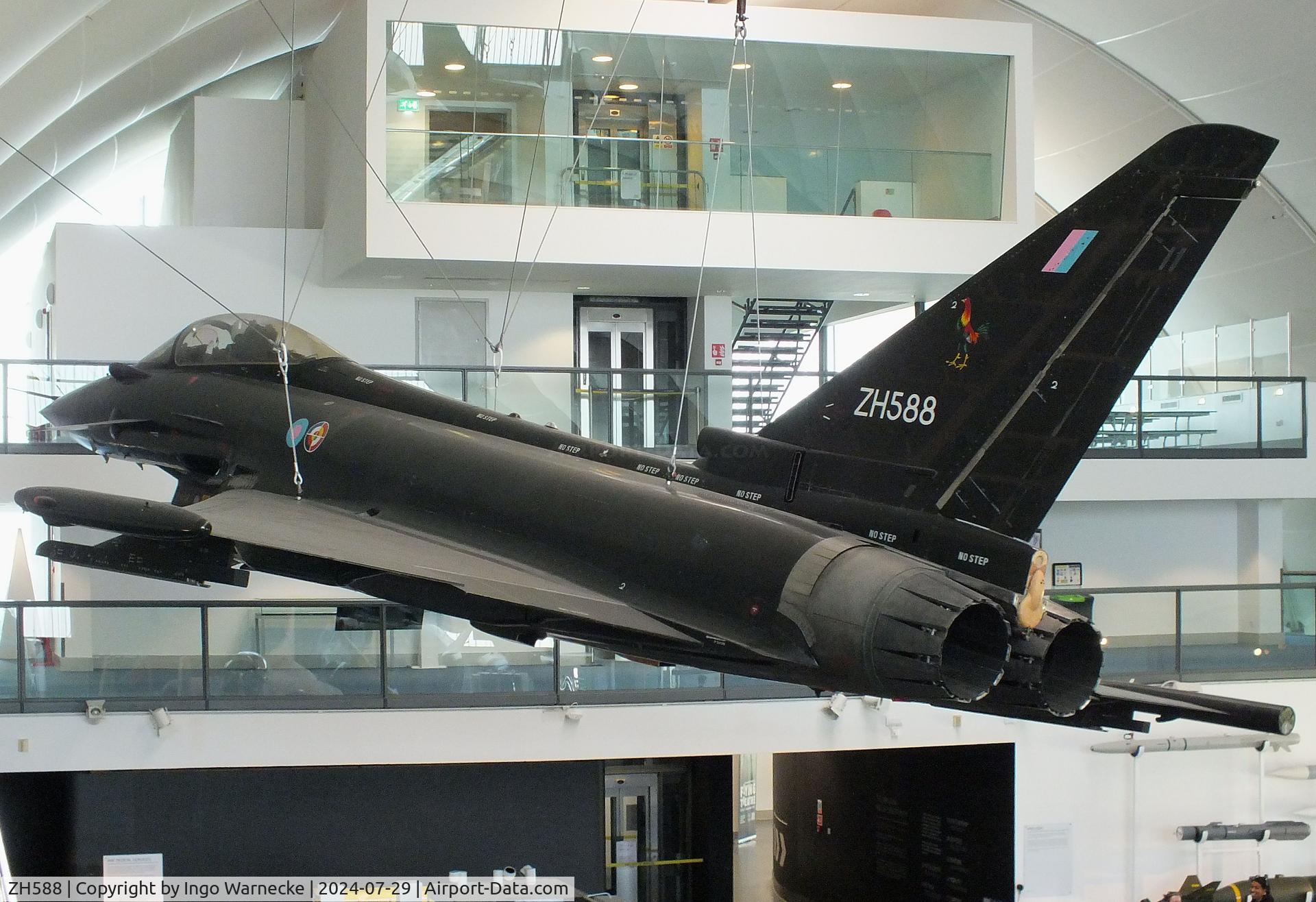 ZH588, 1994 Eurofighter EF-2000 Typhoon DA2 C/N DA2, Eurofighter EF2000 Typhoon at the RAF Museum Hendon