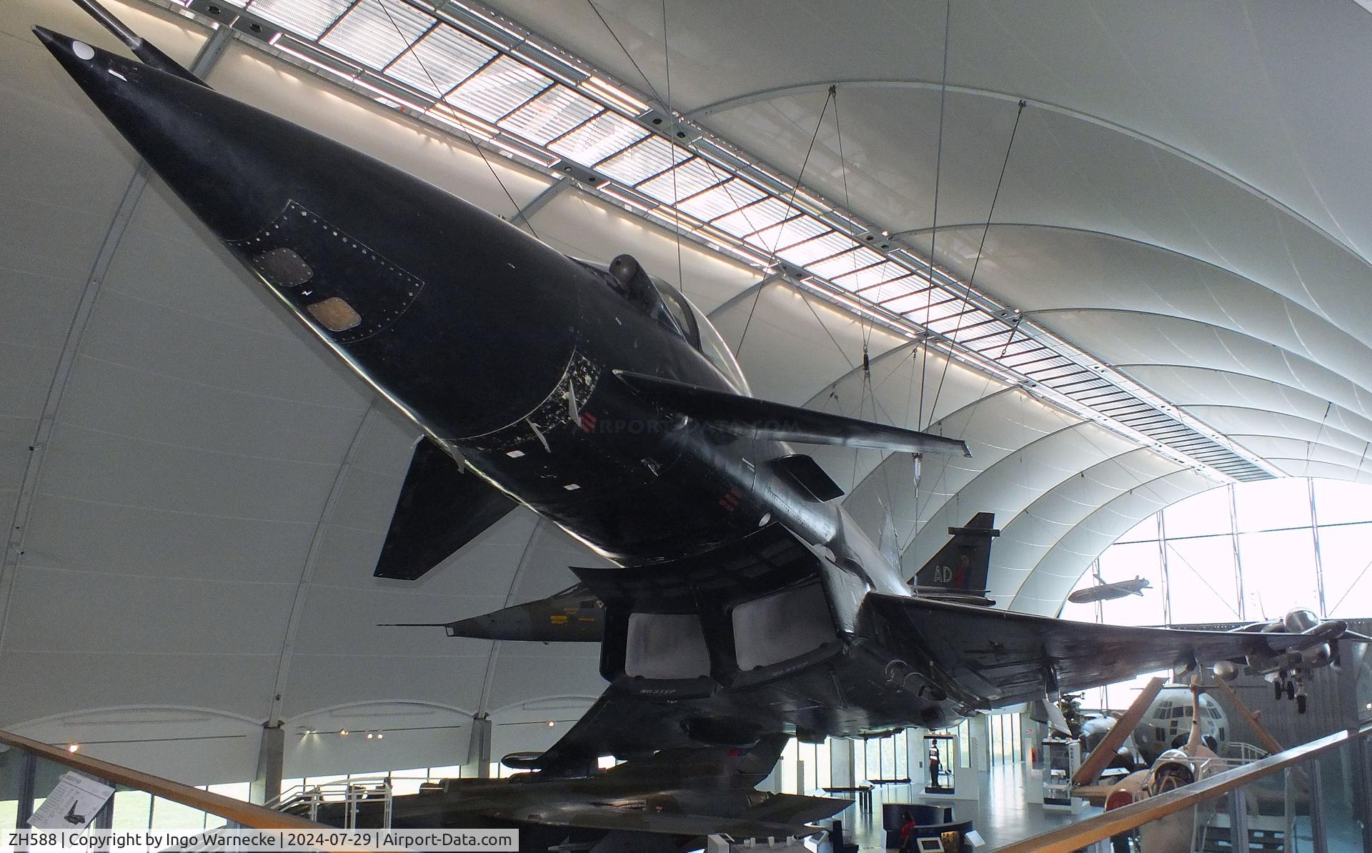 ZH588, 1994 Eurofighter EF-2000 Typhoon DA2 C/N DA2, Eurofighter EF2000 Typhoon at the RAF Museum Hendon
