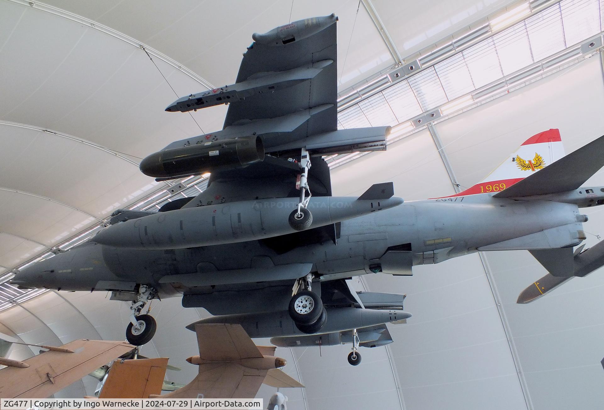 ZG477, 1990 British Aerospace Harrier GR.9A C/N P67, BAe Harrier GR9A at the RAF Museum Hendon