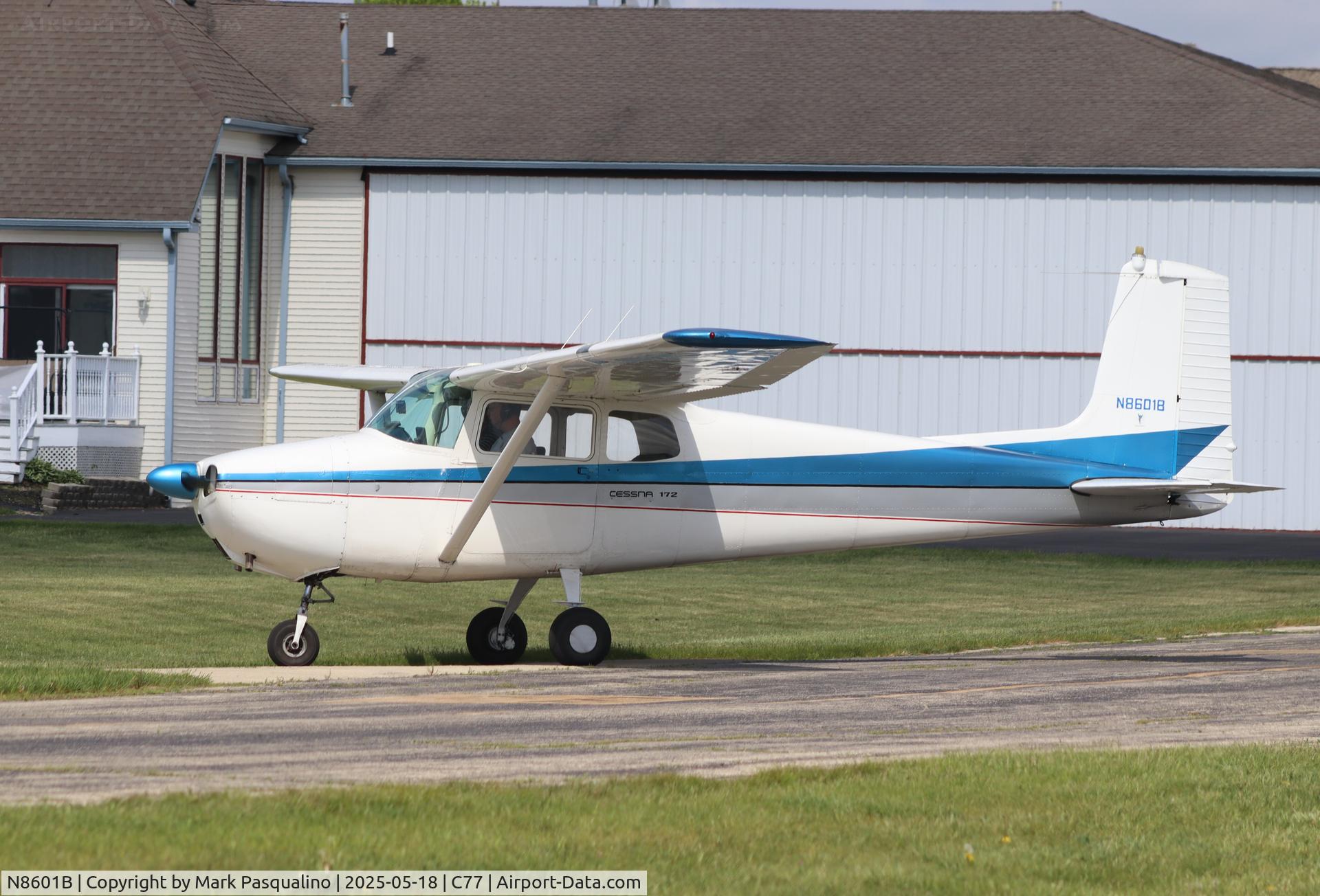 N8601B, 1957 Cessna 172 C/N 36301, Cessna 172