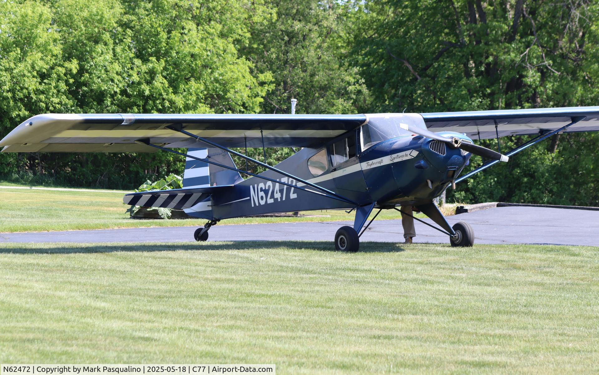 N62472, 1975 Taylorcraft F-19 Sportsman C/N F-035, Taylorcraft F-19
