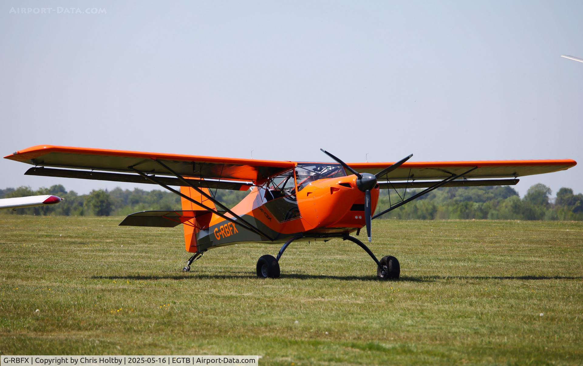 G-RBFX, 2019 Eurofox 912(IS) C/N LAA 376-15645, At the Air-Britain Fly-in at Booker 2025