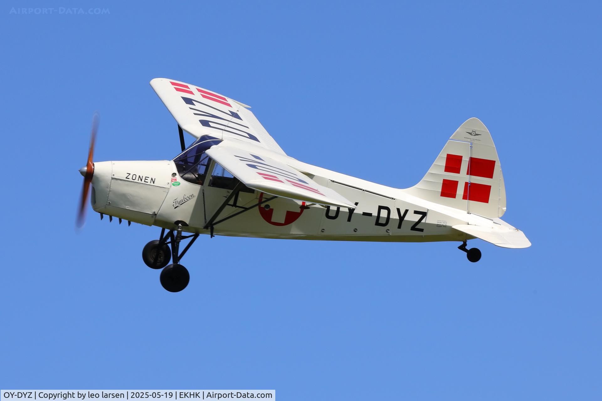 OY-DYZ, 1946 SAI KZ III U-1 C/N 56, Holbæk 19.5.2025