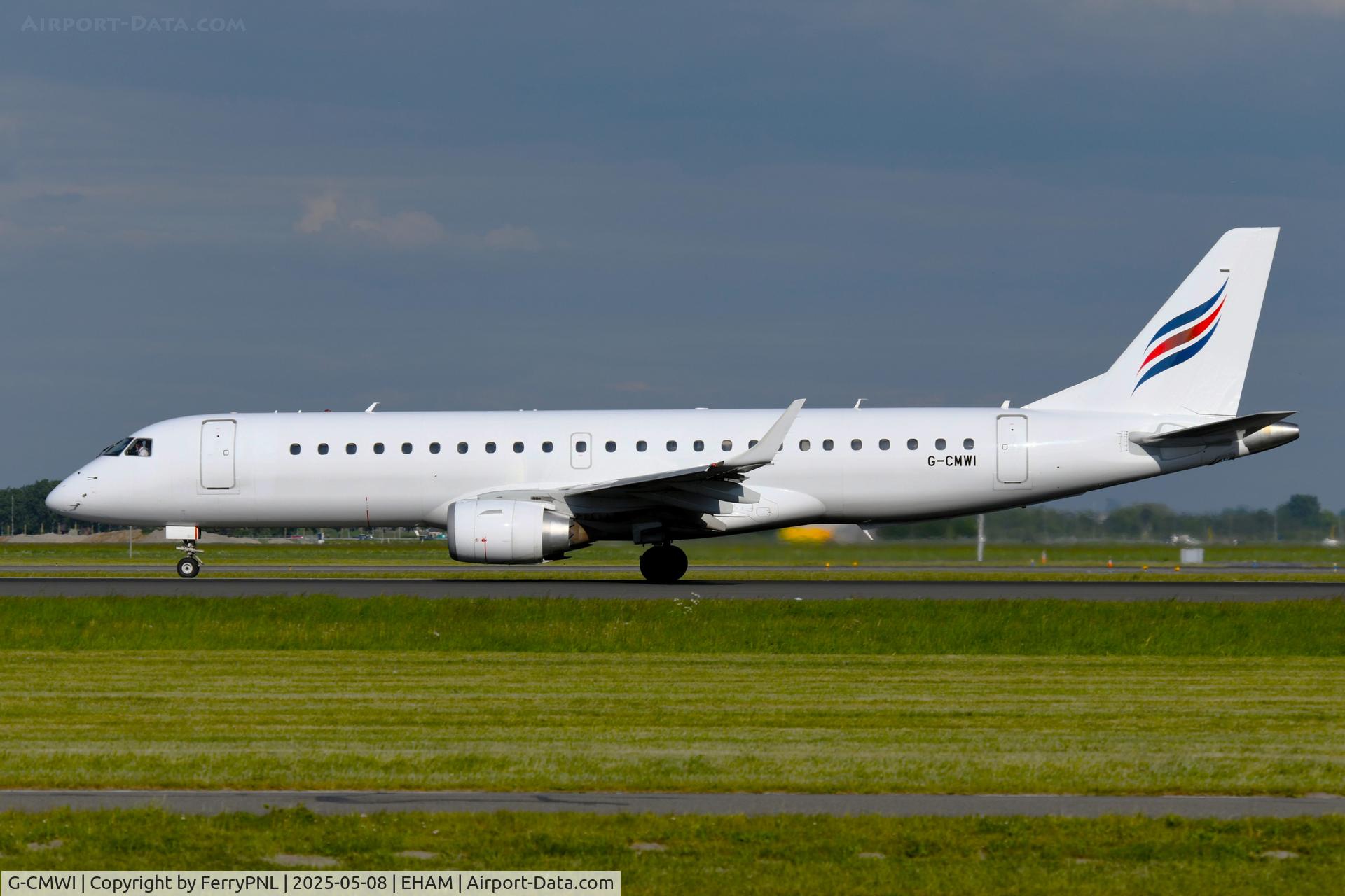 G-CMWI, 2014 Embraer ERJ 190-100 STD C/N 19000659, Departure for Eastern Airways ERJ190
