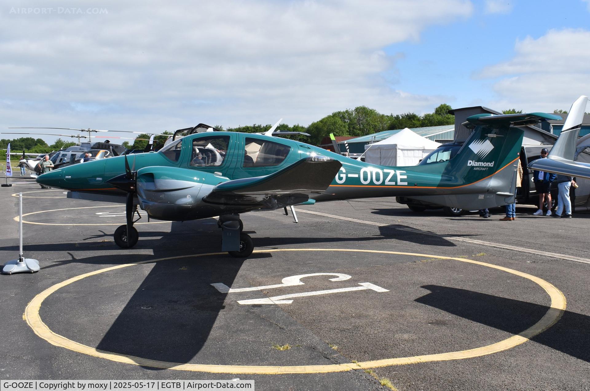 G-OOZE, 2025 Diamond Aircraft Industries DA62 C/N 62.324, Diamond Aircraft Industries DA62 at Wycombe Air Park. 