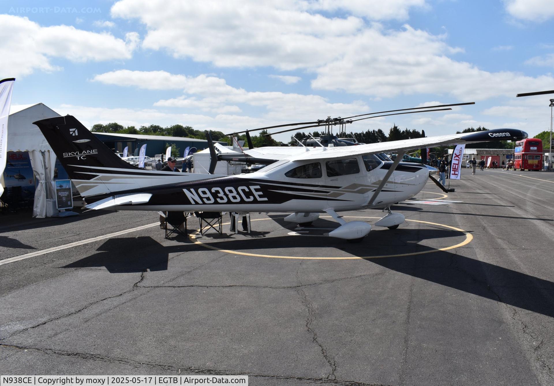 N938CE, 2024 Cessna T182T Turbo Skylane Turbo Skylane C/N T18209138, Cessna T182T Turbo Skylane at Wycombe Air Park.