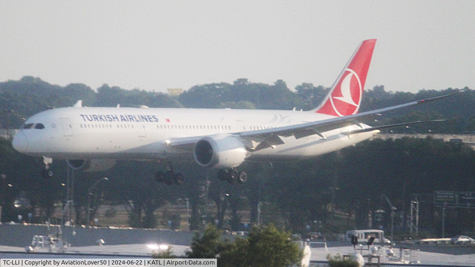 TC-LLI, Boeing 787-9 Dreamliner Dreamliner C/N 65809, Turkish 789