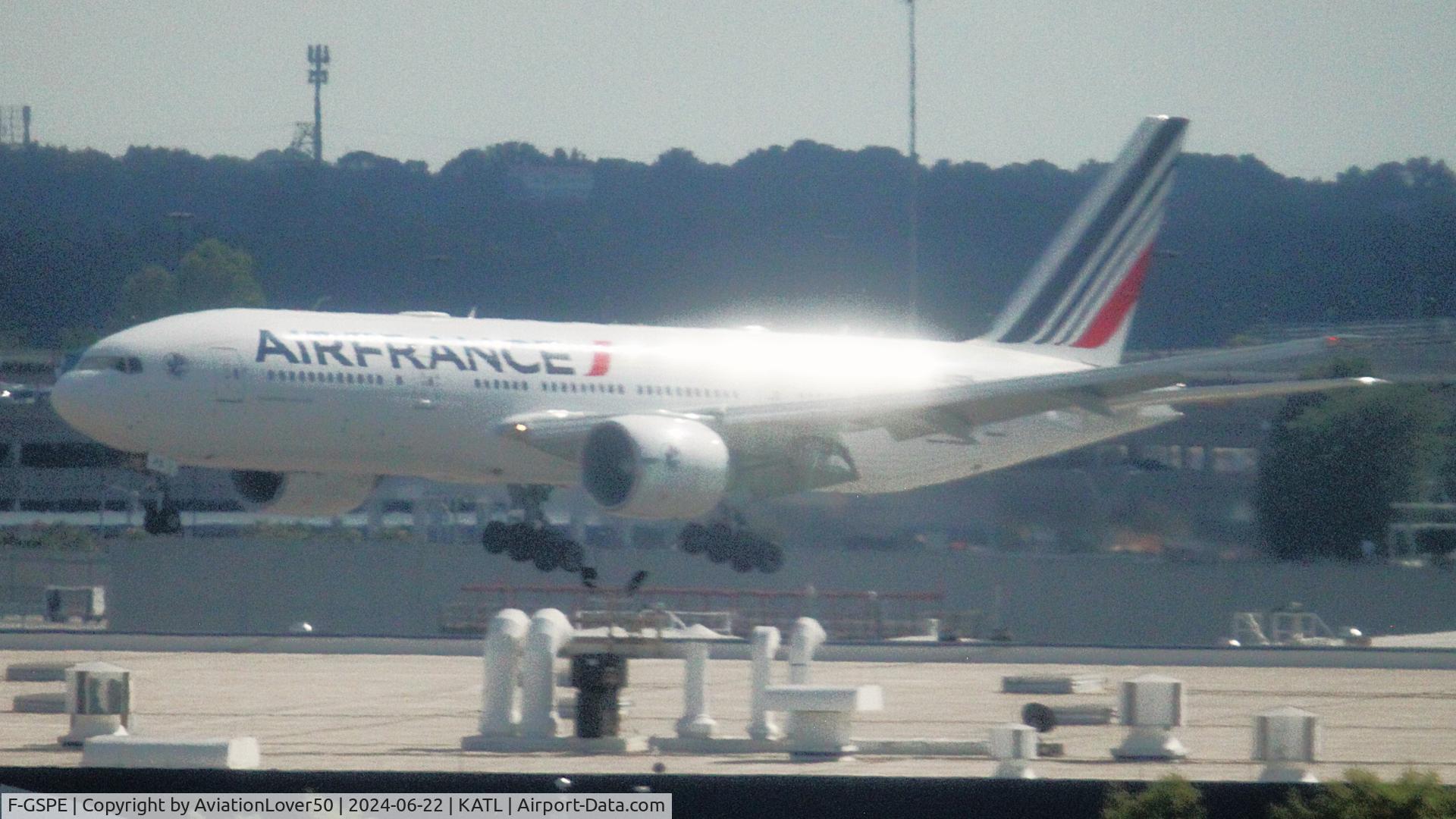 F-GSPE, 1999 Boeing 777-228/ER C/N 29006, Air France 772
