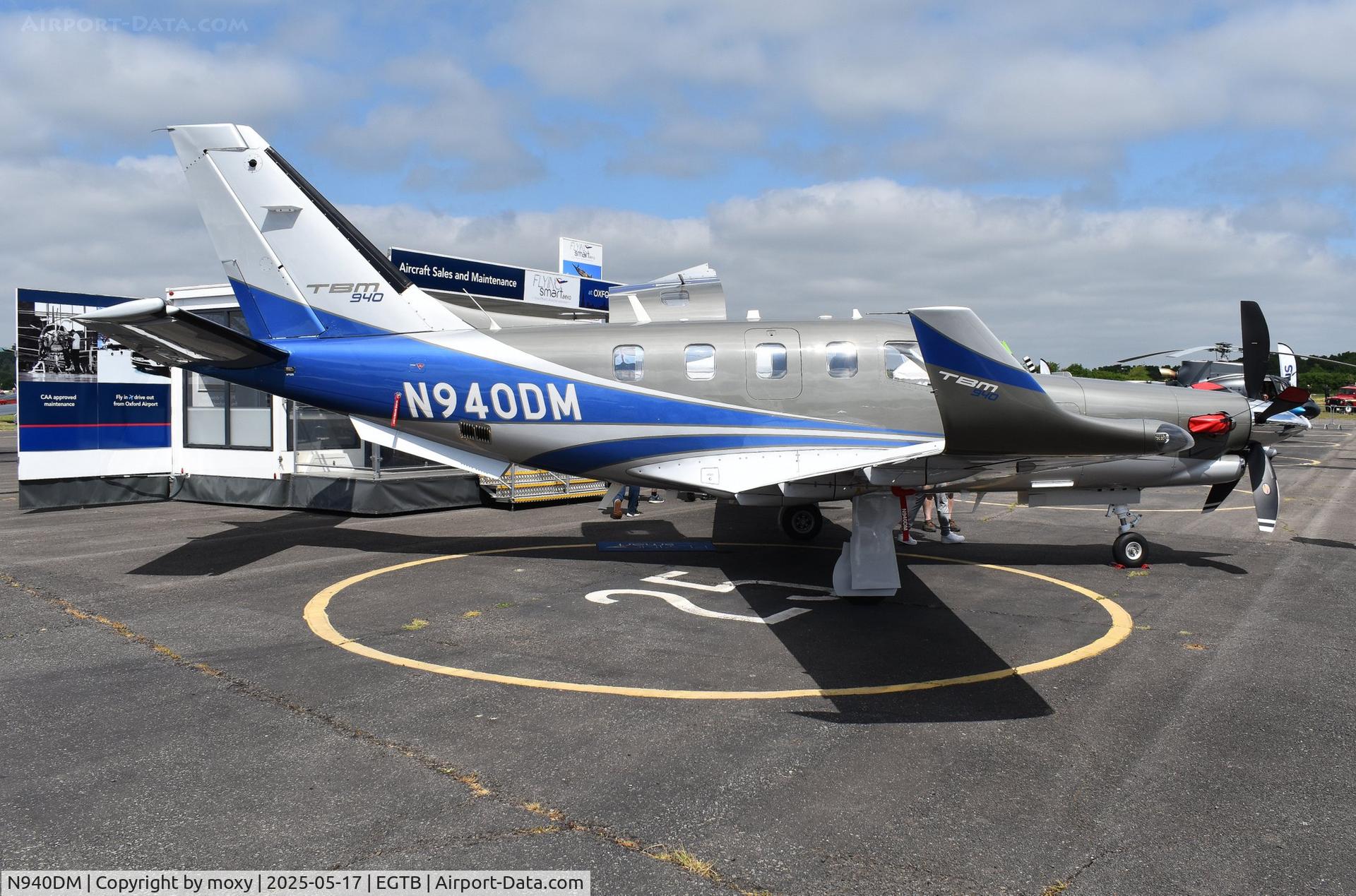 N940DM, 2021 Daher TBM-700 (940) C/N 1375, Daher TBM-940 at Wycombe Air Park.