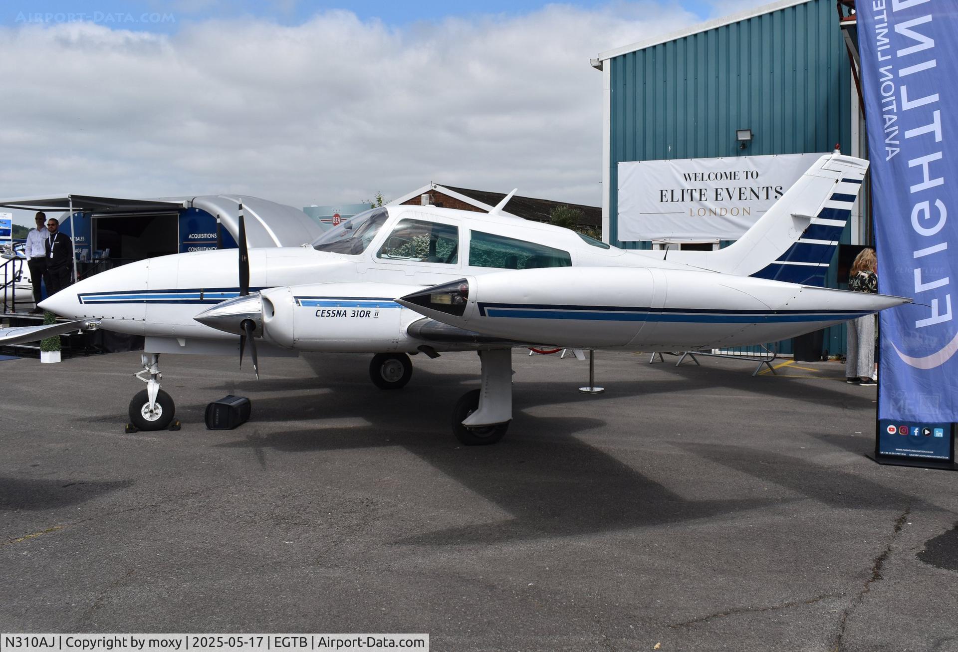 N310AJ, 1980 Cessna 310R C/N 310R-1606, Cessna 310R at Wycombe Air Park.
