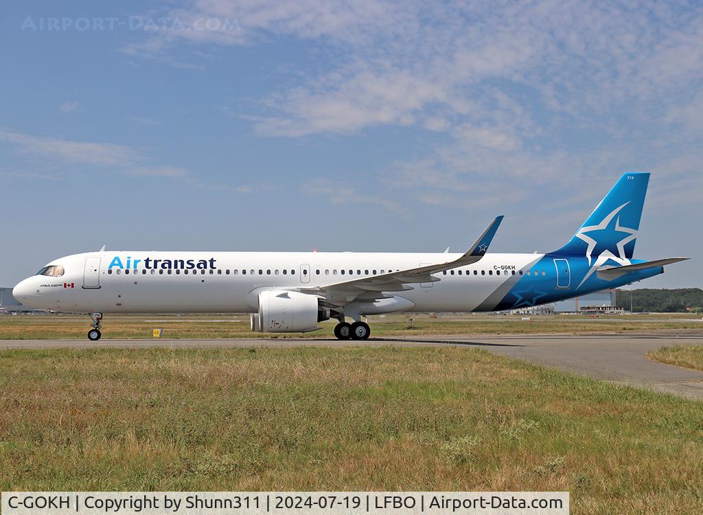 C-GOKH, 2024 Airbus A321-271NX C/N 11932, Taxiing to the Terminal...
