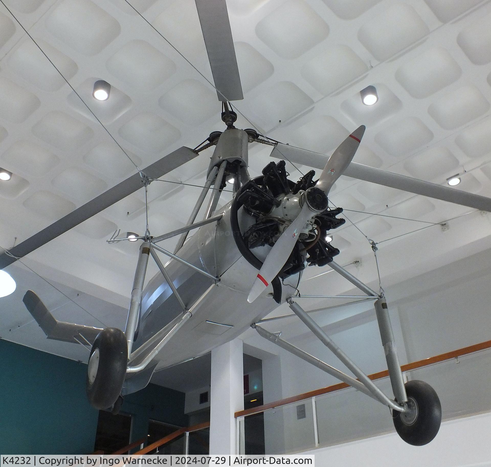 K4232, Avro 671 Rota I (Cierva C-30A) C/N R3/CA/40, Avro 671 (Cierva C-30A) Rota I at the RAF Museum Hendon