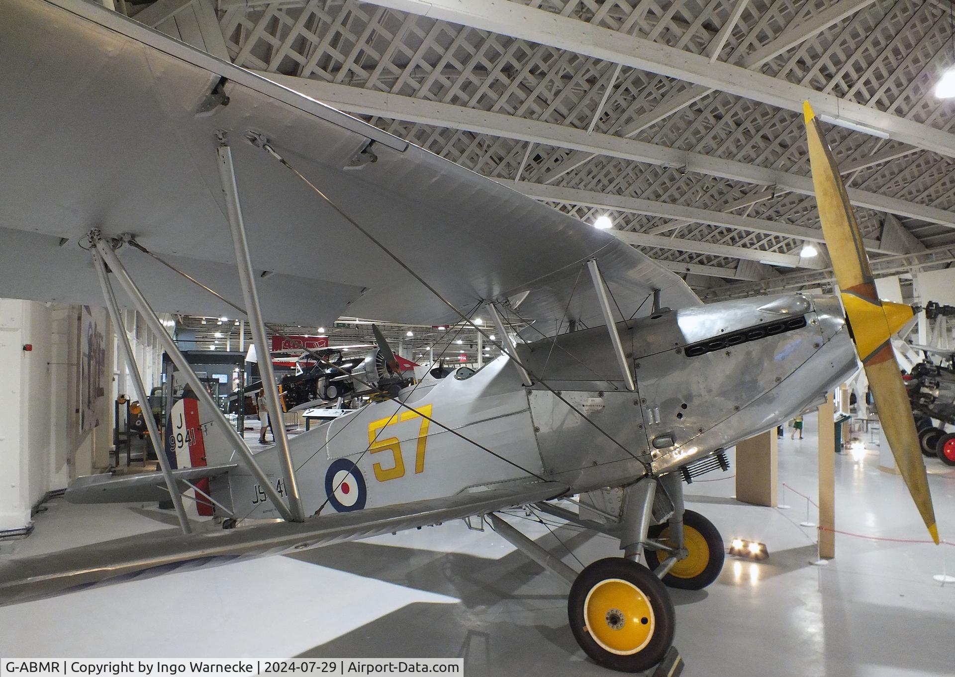 G-ABMR, 1931 Hawker Hart C/N HH1, Hawker Hart II at the RAF Museum Hendon