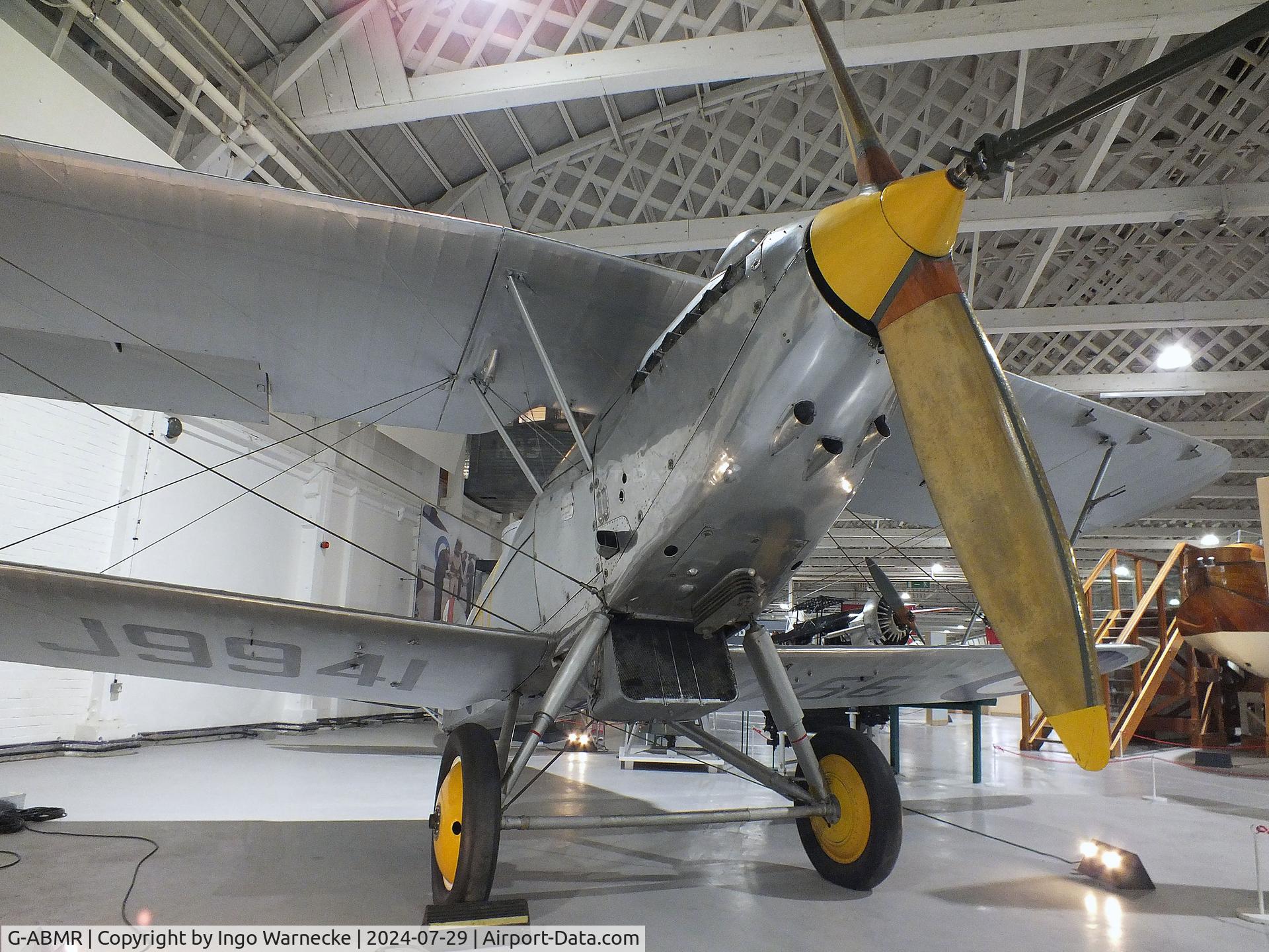 G-ABMR, 1931 Hawker Hart C/N HH1, Hawker Hart II at the RAF Museum Hendon
