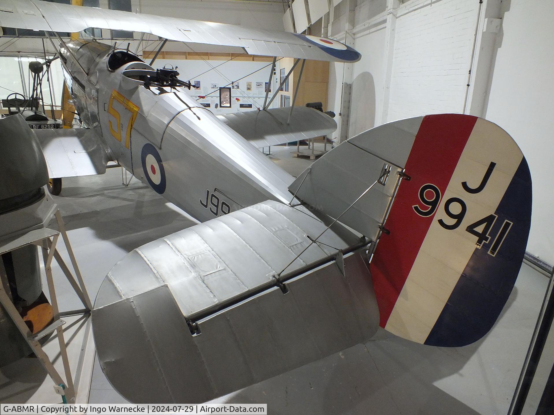 G-ABMR, 1931 Hawker Hart C/N HH1, Hawker Hart II at the RAF Museum Hendon