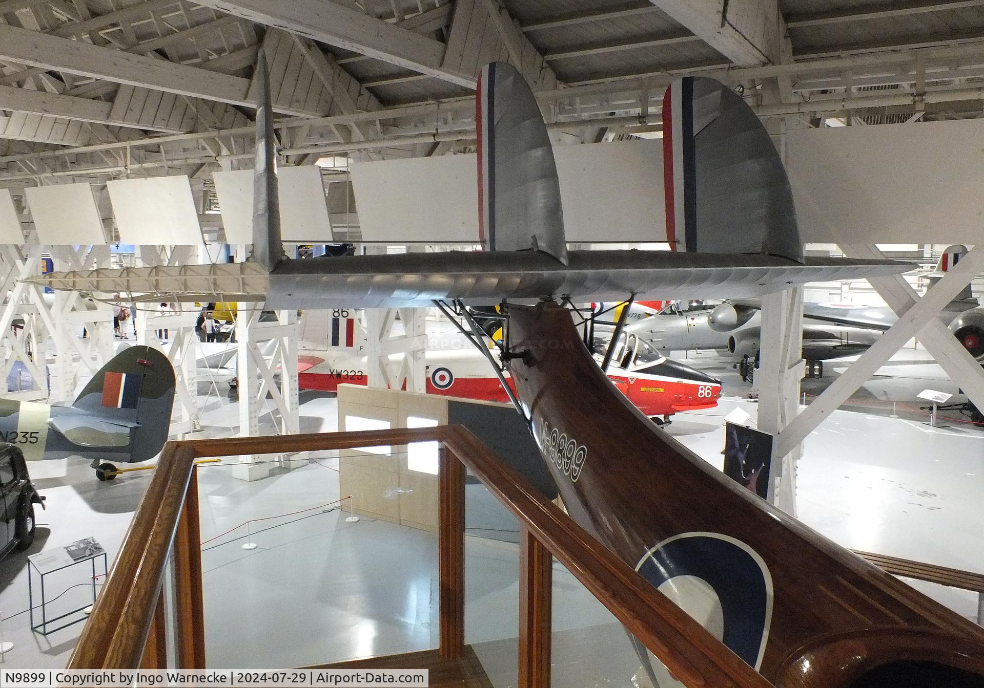 N9899, Supermarine Southampton I C/N Not found N9899, Supermarine Southampton I (minus wings) at the RAF Museum Hendon