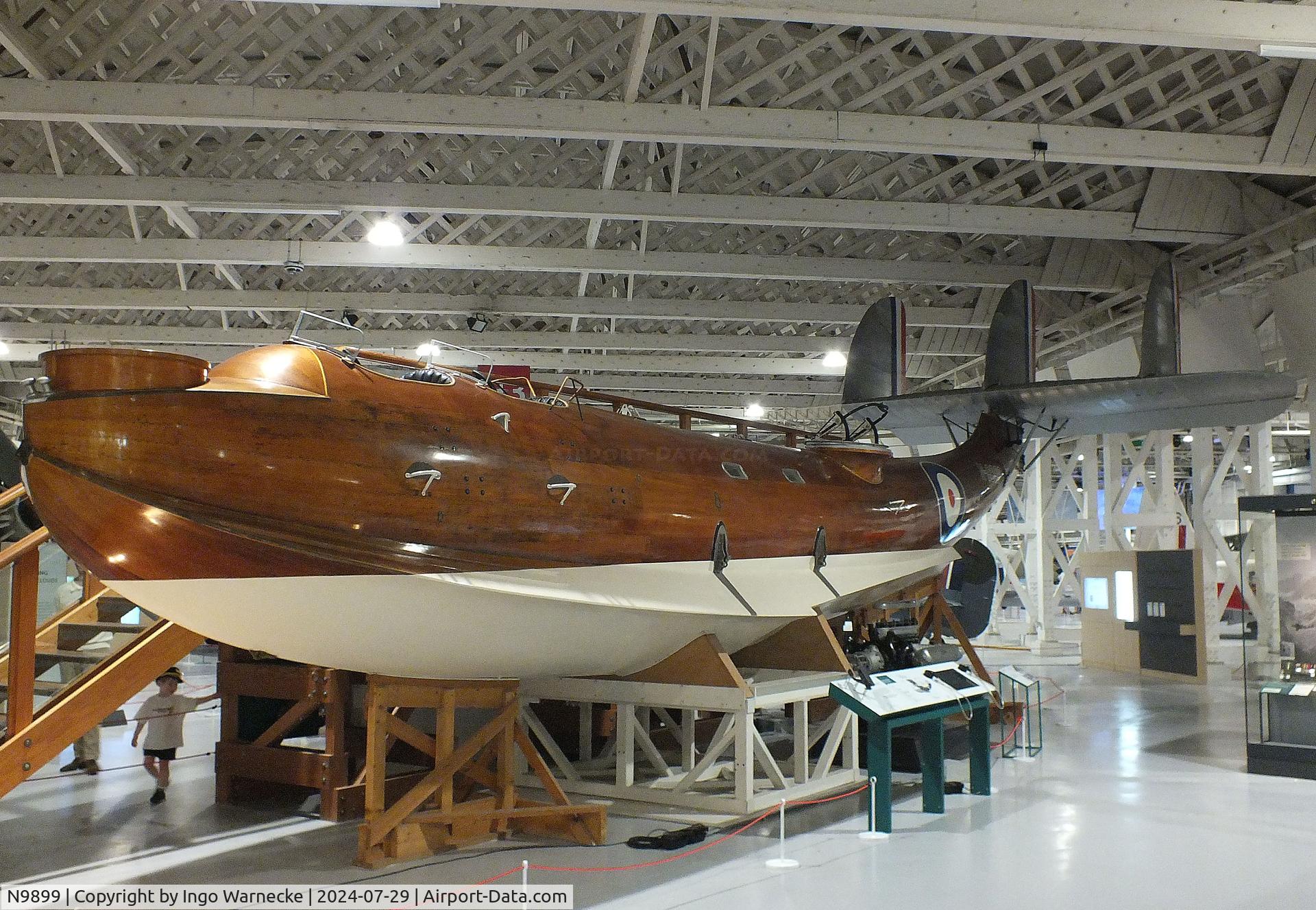 N9899, Supermarine Southampton I C/N Not found N9899, Supermarine Southampton I (minus wings) at the RAF Museum Hendon