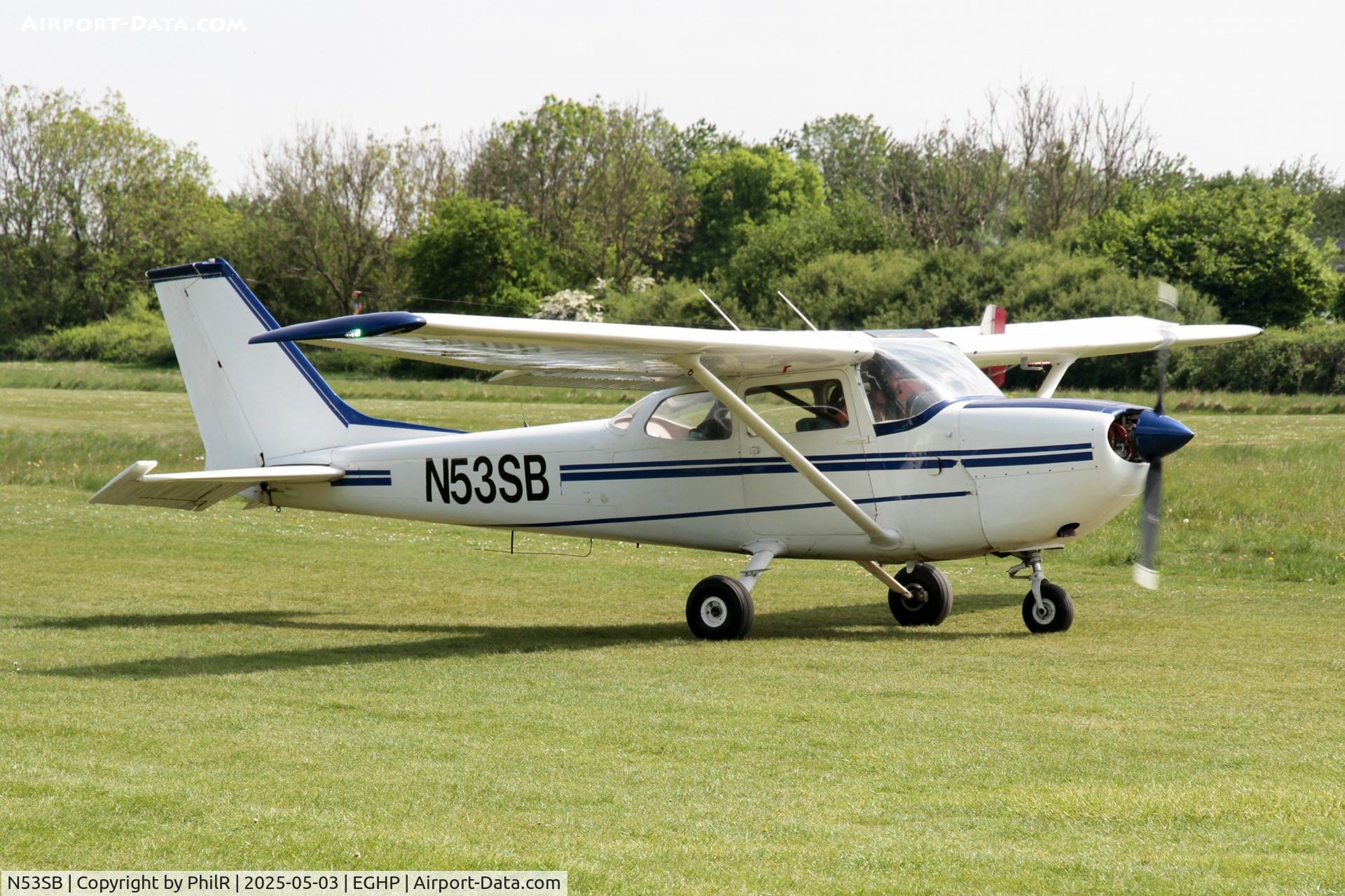 N53SB, 1971 Reims FR172H Reims Rocket C/N 0265, N53SB 1971 Reims Cessna FR172H Rocket Popham Microlight Fly In 