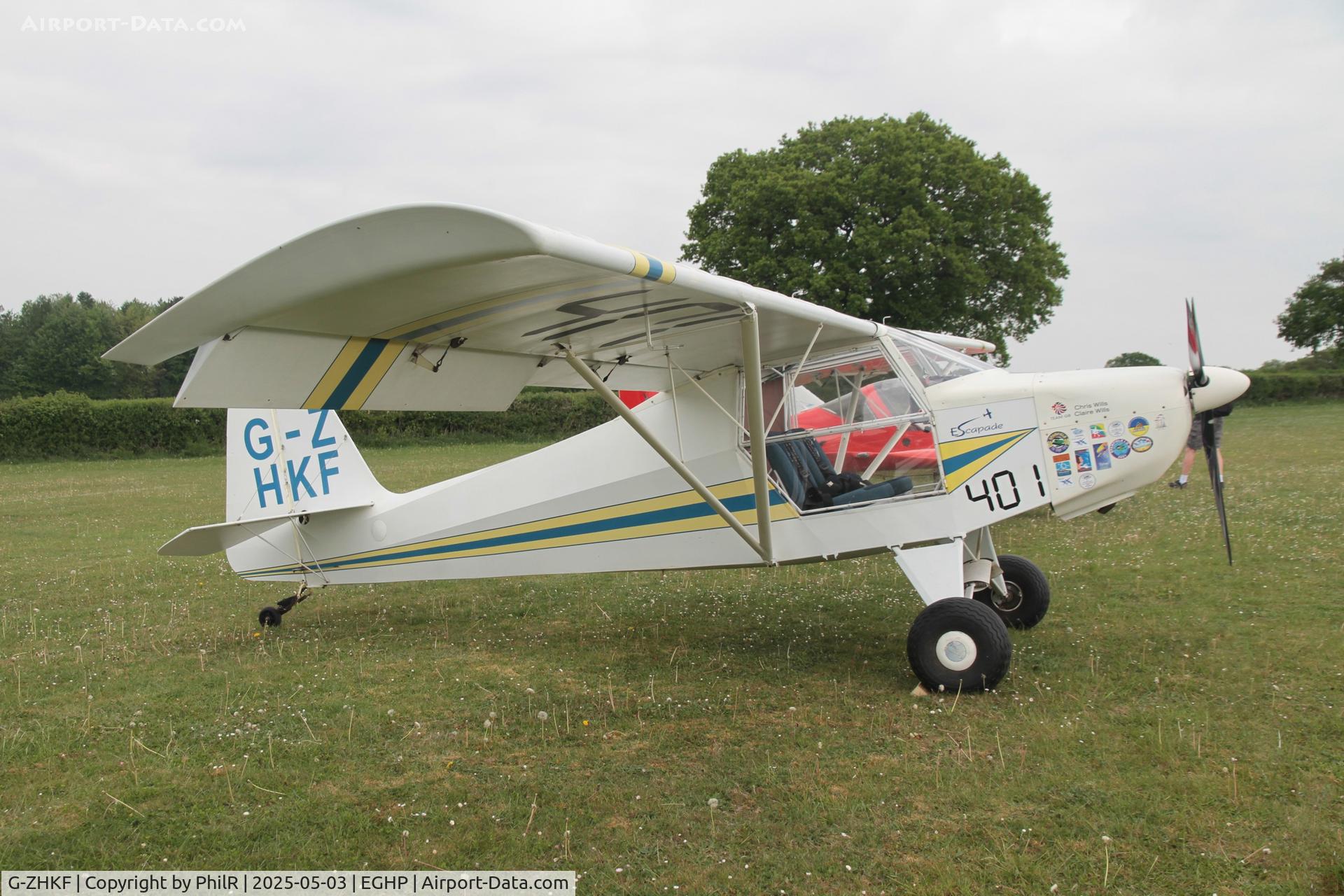 G-ZHKF, 2004 Escapade 912(2) C/N BMAA/HB/415, G-ZHKF 2004 Escapade 912(2) Popham Microlight Fly In