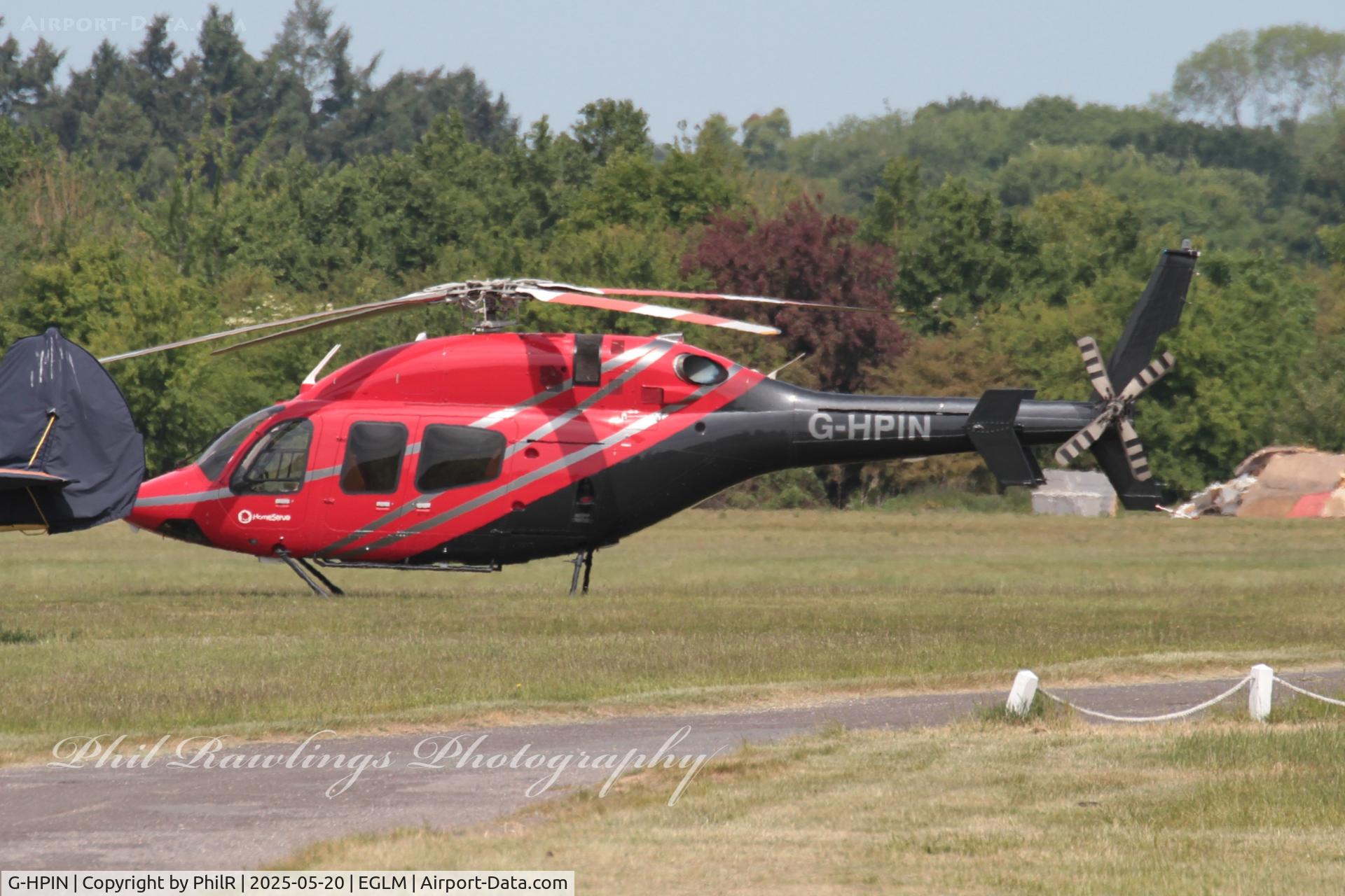 G-HPIN, 2014 Bell 429 GlobalRanger C/N 57187, G-HPIN 2014 Bell 429 Global Ranger White Waltham 