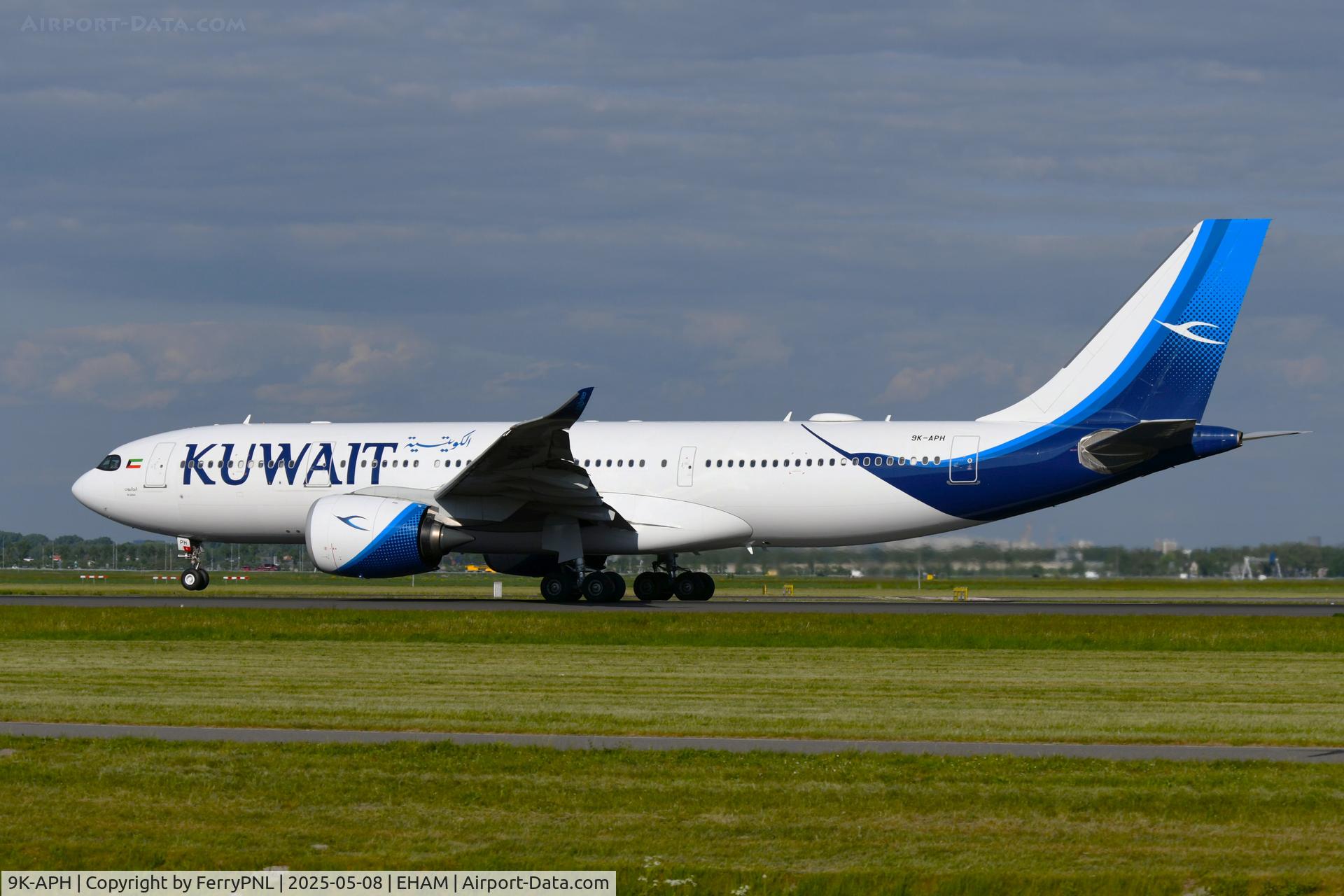 9K-APH, 2021 Airbus A330-841 C/N 2005, Departure of Kuwait Airways A338