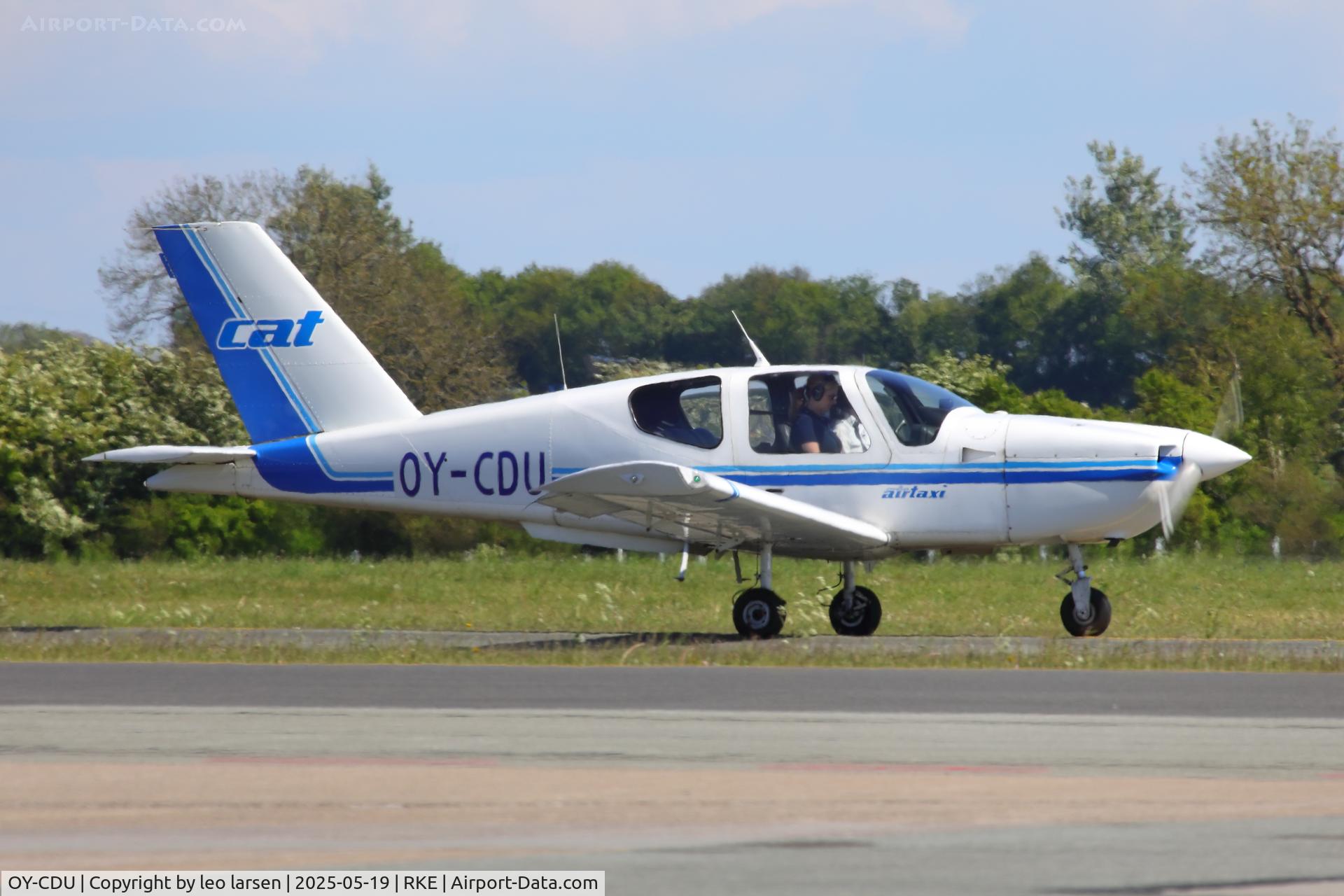 OY-CDU, 1992 Socata TB-9 Tampico C/N 1389, Roskilde 19.5.2025