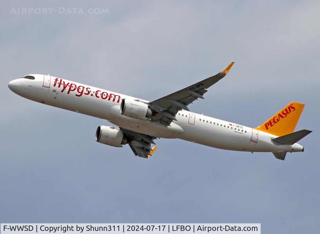 F-WWSD, 2024 Airbus A321-251NX C/N 11879, C/n 11879 - To be TC-RFB