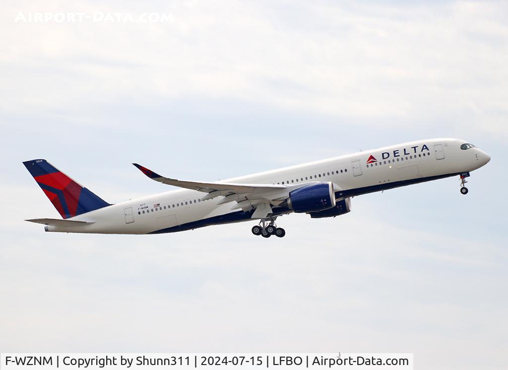 F-WZNM, 2024 Airbus A350-941 C/N 0677, C/n 0677 - To be N523DN