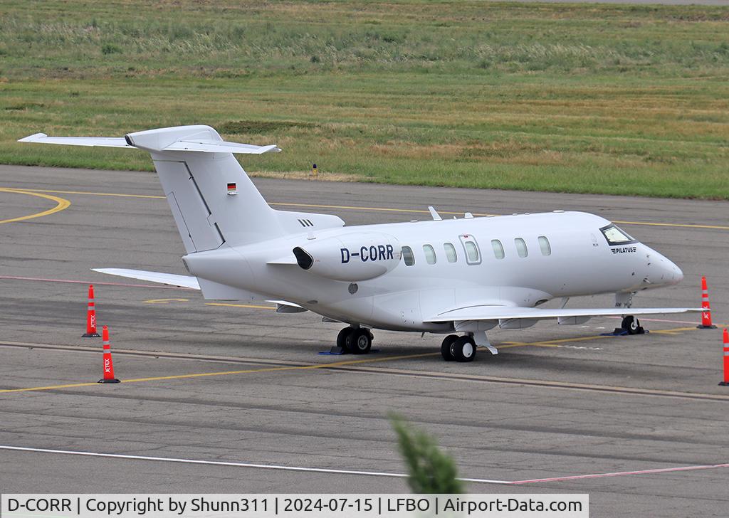 D-CORR, 2024 Pilatus Flugzeugwerke AG PC-24 C/N 506, Parked at the General Aviation area...