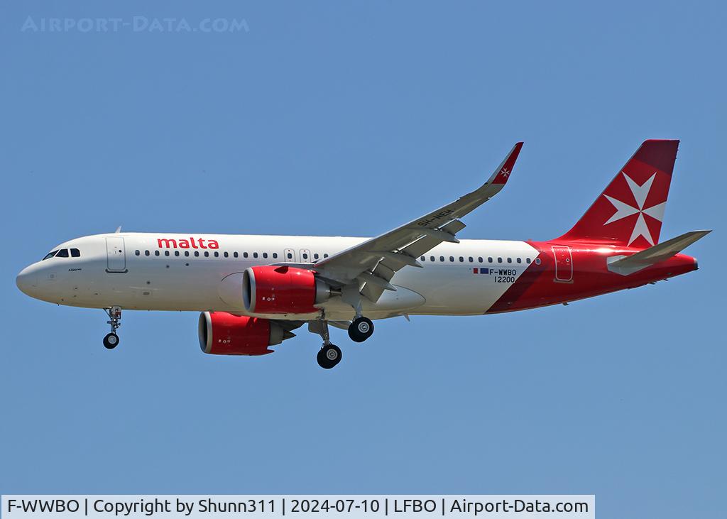 F-WWBO, 2024 Airbus A320-251N C/N 12200, C/n 12200 - To be 9H-NEH
