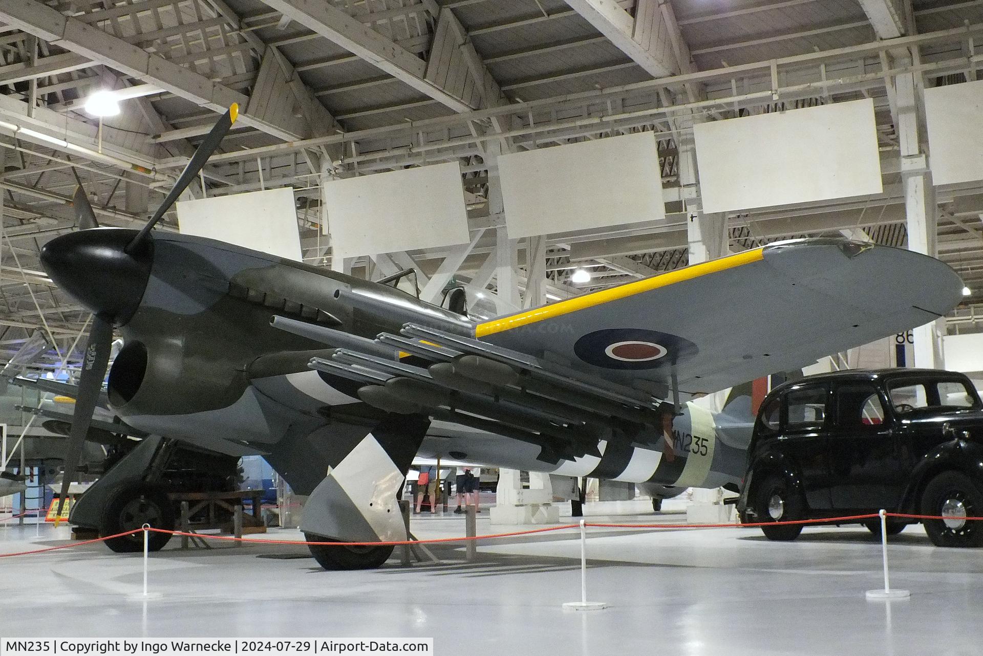 MN235, Hawker Typhoon IIB C/N Not found MN235, Hawker Typhoon II B at the RAF Museum Hendon