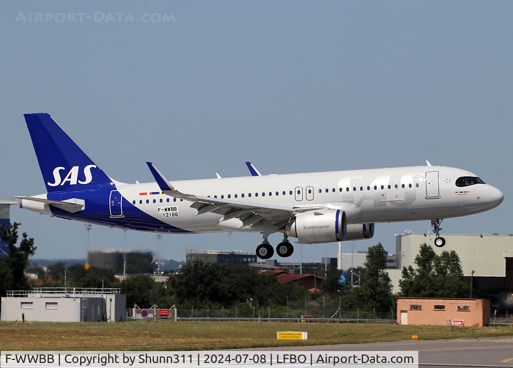 F-WWBB, 2024 Airbus A320-251N C/N 12166, C/n 12166 - To be SE-RZE