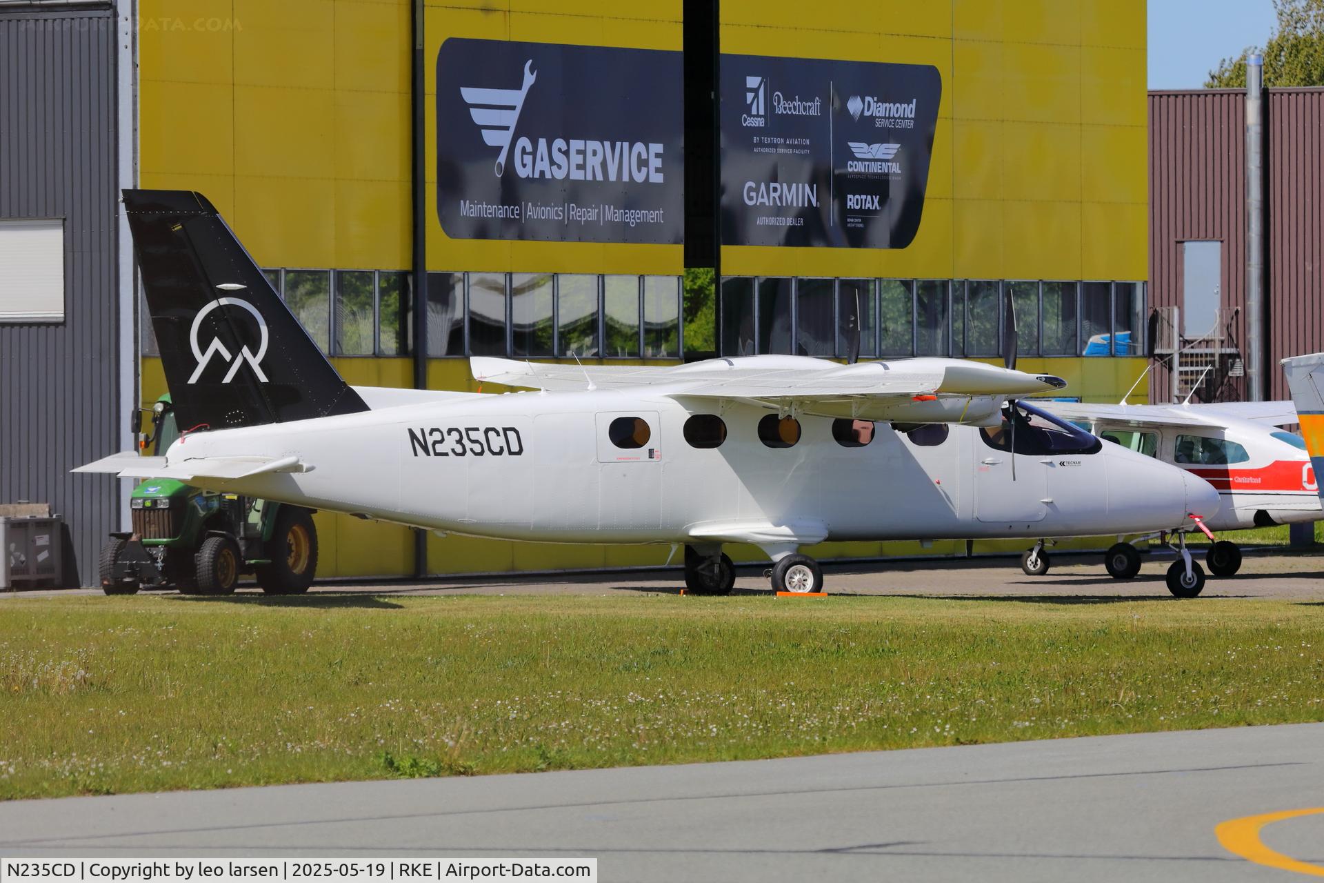 N235CD, 2022 Tecnam P2012 Traveller C/N 043, Roskilde 19.5.2025