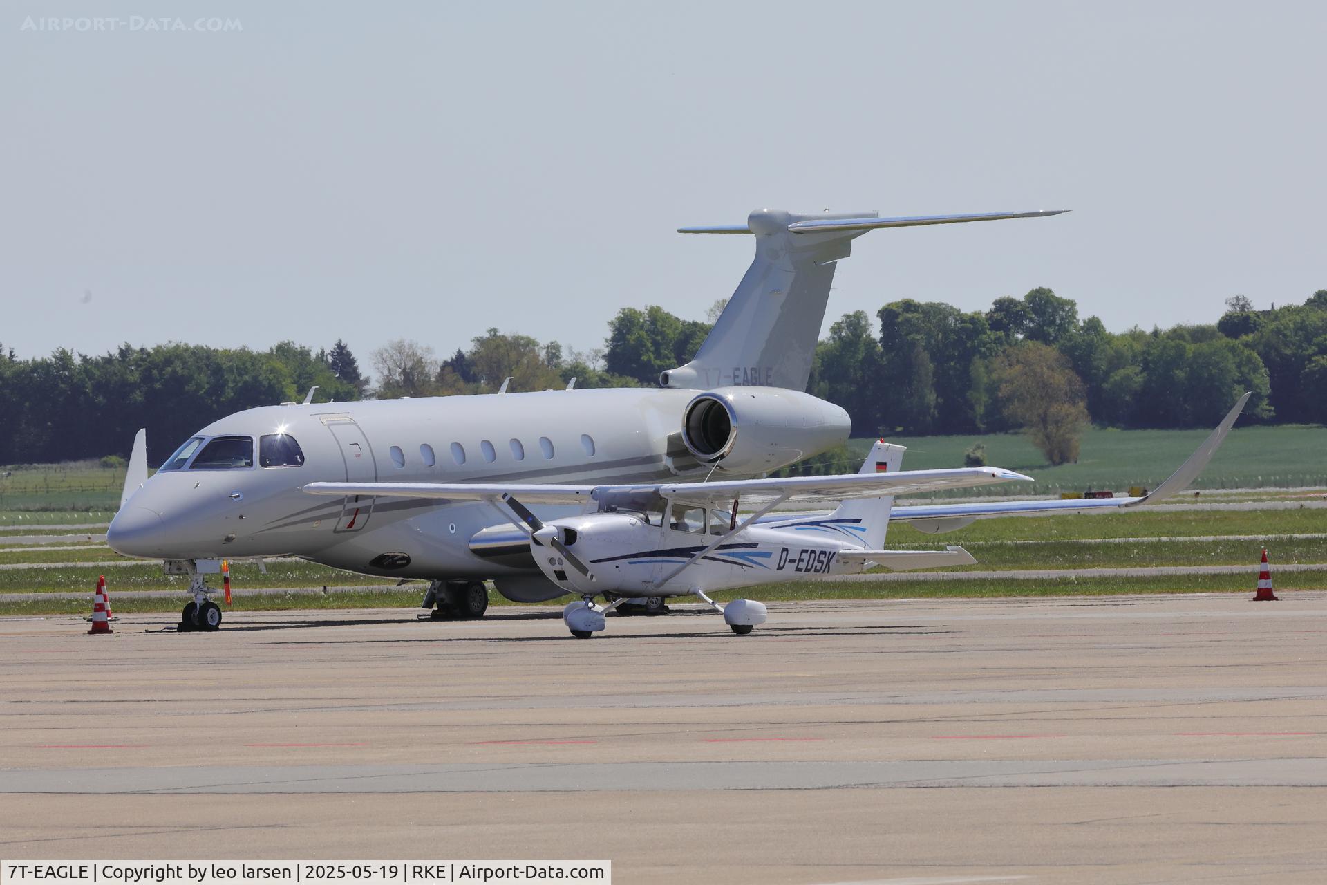 7T-EAGLE, 2021 Embraer Praetor 600 C/N 55020133, Roskilde 19.5.2025