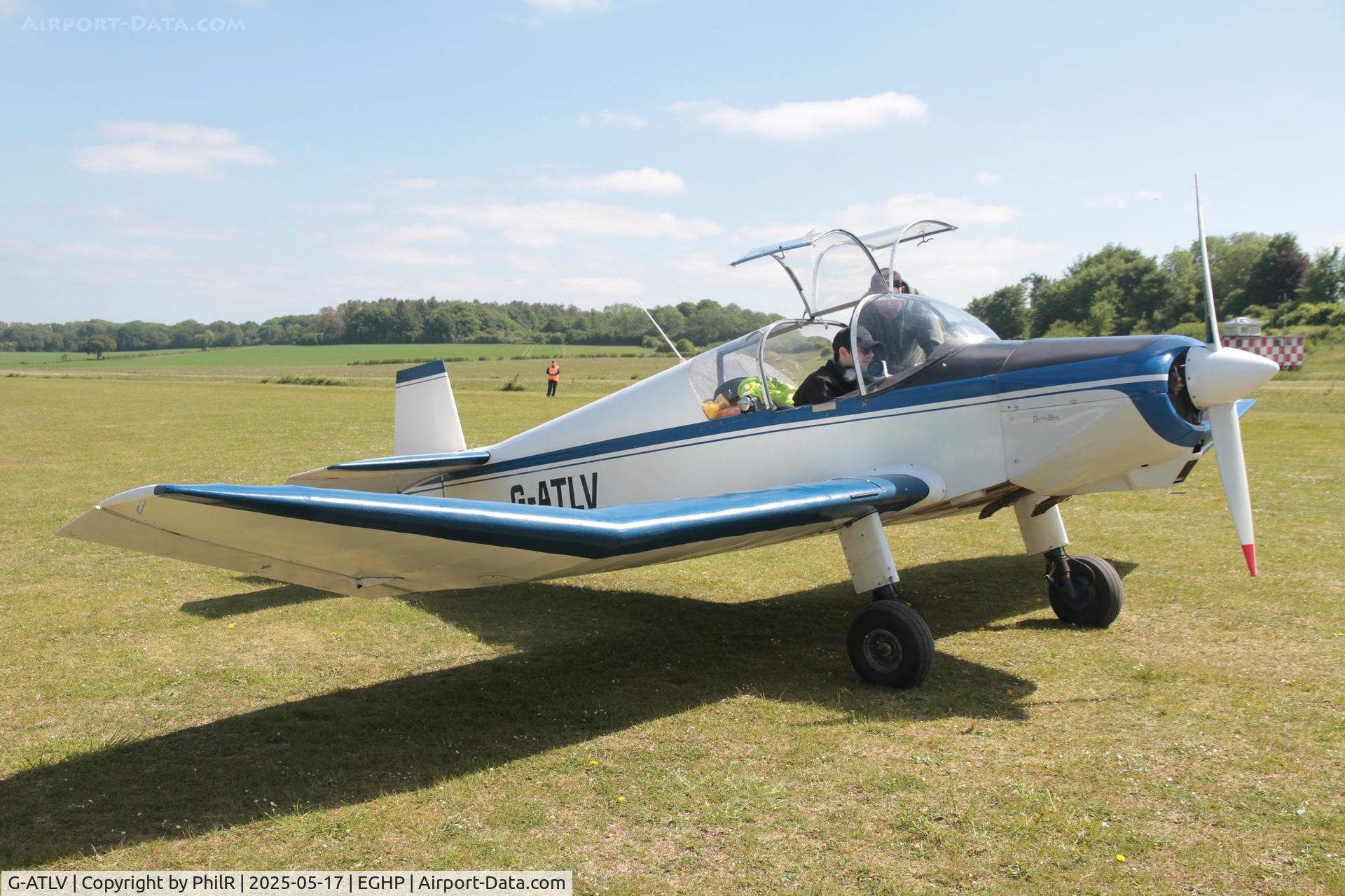 G-ATLV, 1960 Wassmer (Jodel) D-120 Paris Nice C/N 224, G-ATLV 1960 Societe Des Etablissememts Benjamin Wassmer Jodel D120 Paris-Nice Piper Fly In Popham