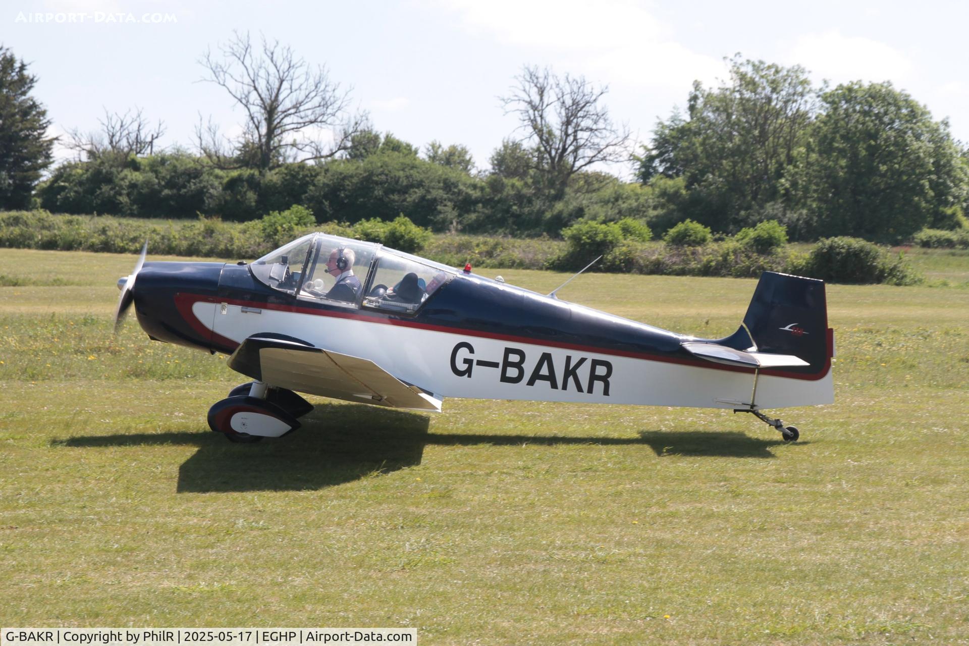 G-BAKR, 1958 SAN Jodel D-117 C/N 814, G-BAKR 1958 SAN Jodel D117 Piper Fly In Popham 
