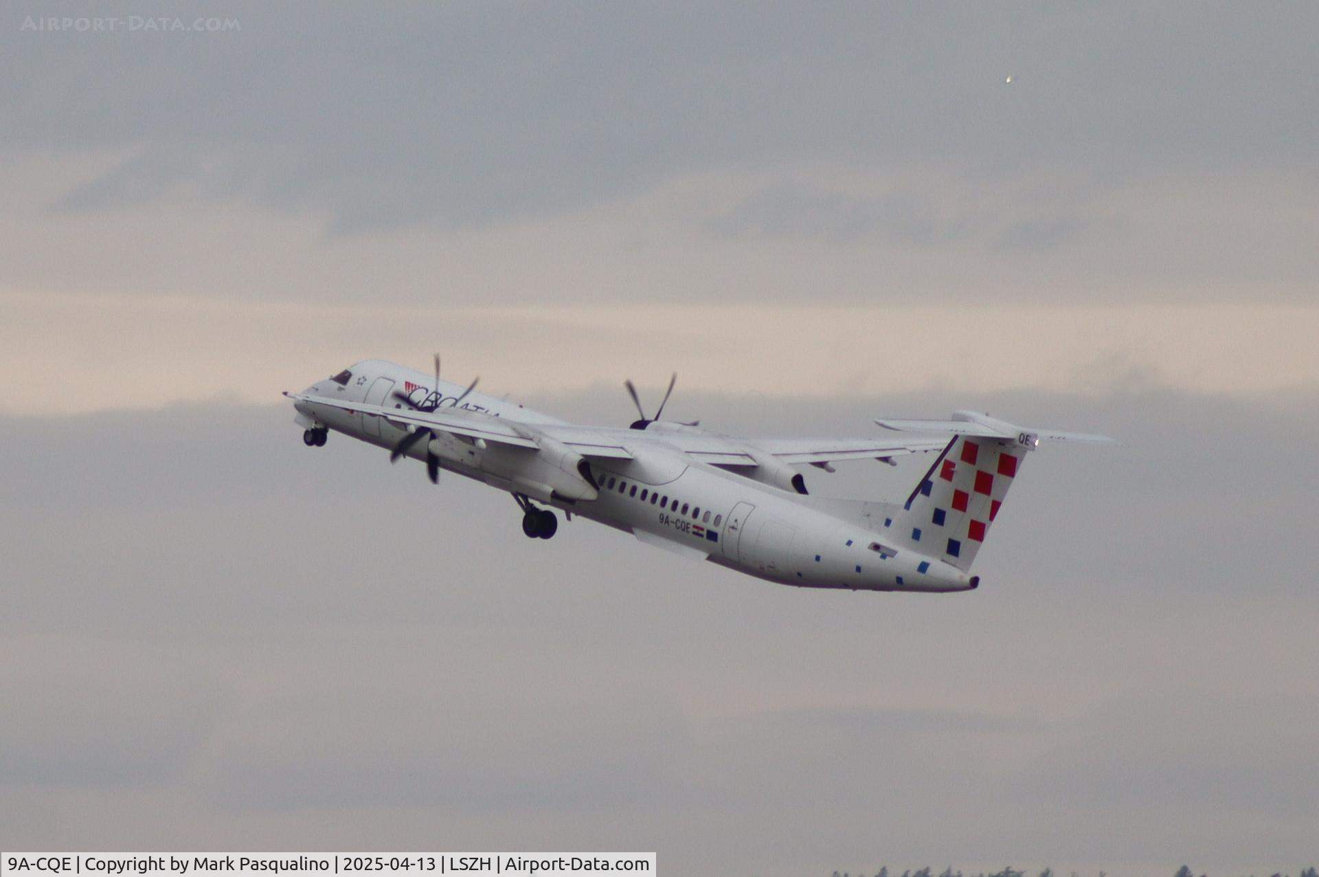9A-CQE, 2010 De Havilland Canada DHC-8-402Q Dash 8 C/N 4300, DHC-8-402Q