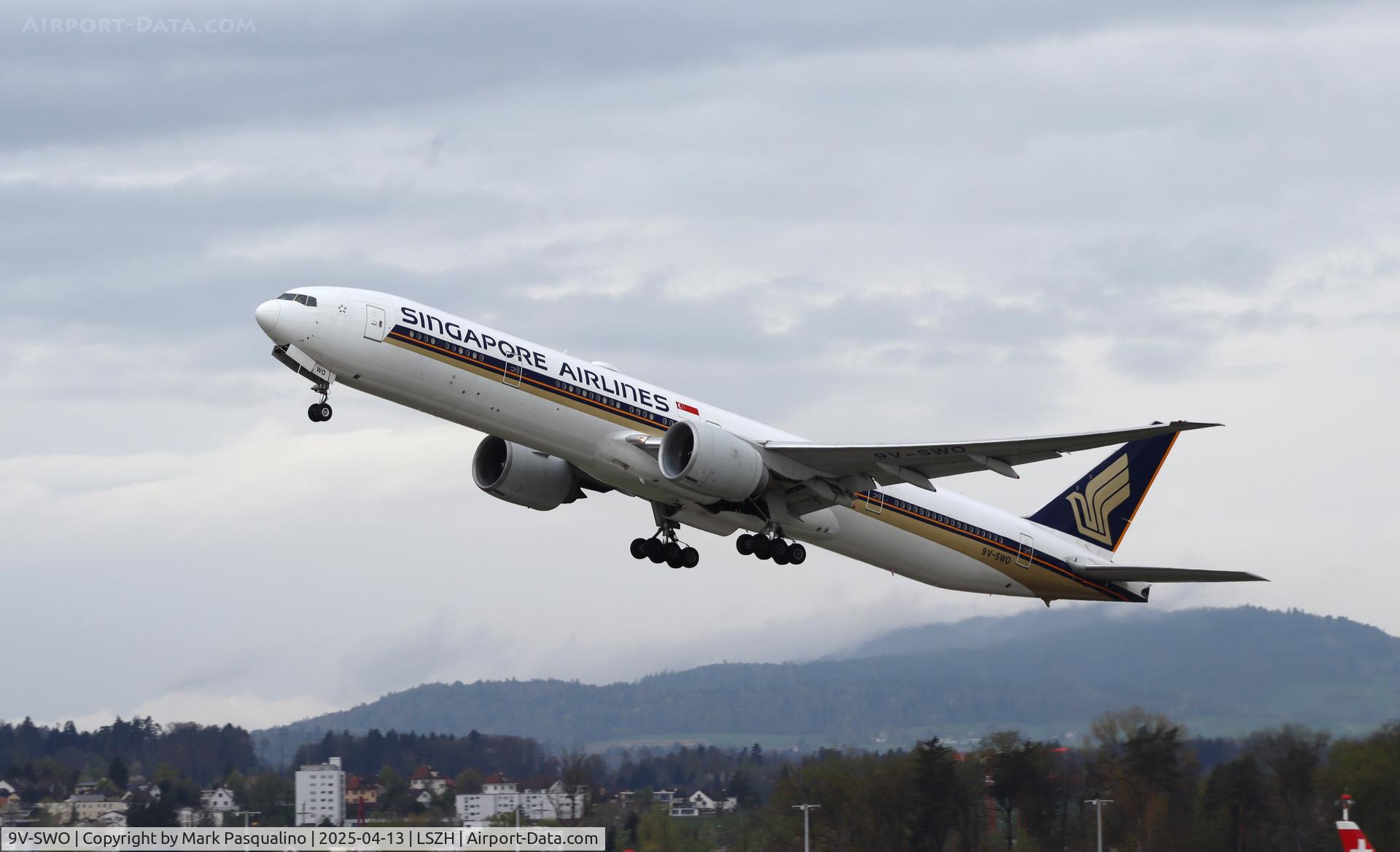 9V-SWO, 2008 Boeing 777-312/ER C/N 34580, Boeing 777-312/ER