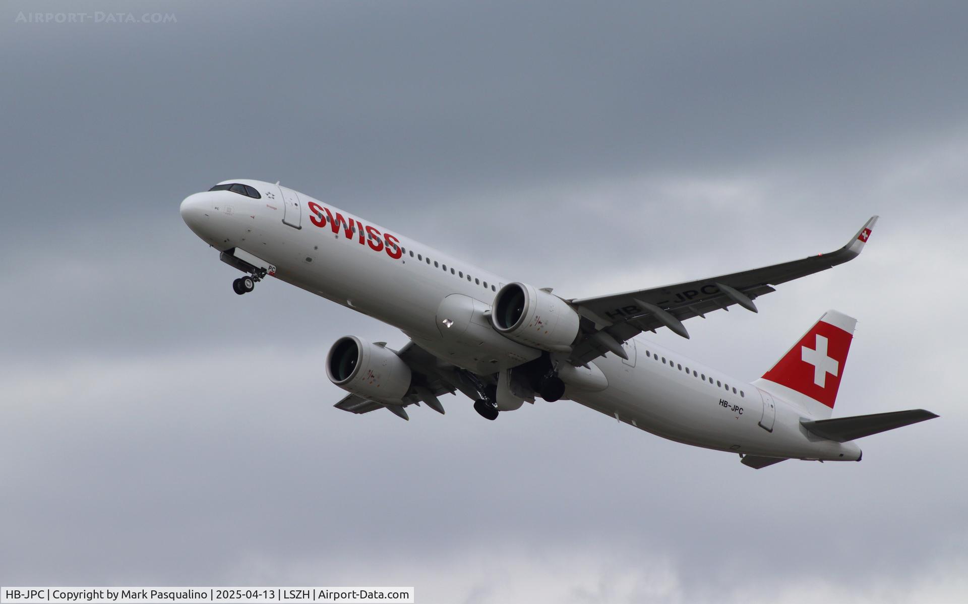 HB-JPC, 2023 Airbus A321-271NX C/N 11298, Airbus A321-271NX