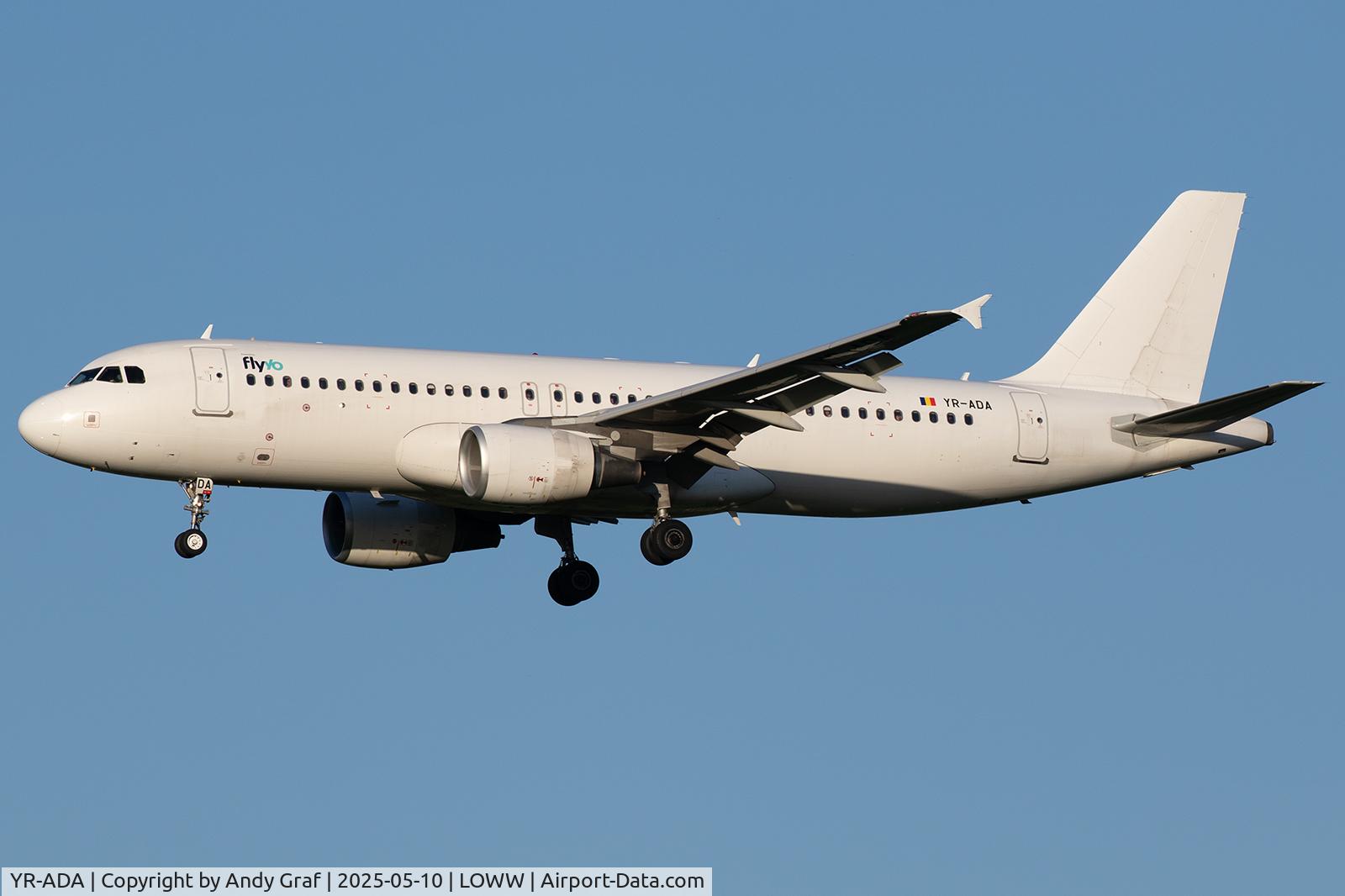 YR-ADA, 2007 Airbus A320-214 C/N 3218, Flyjo A320